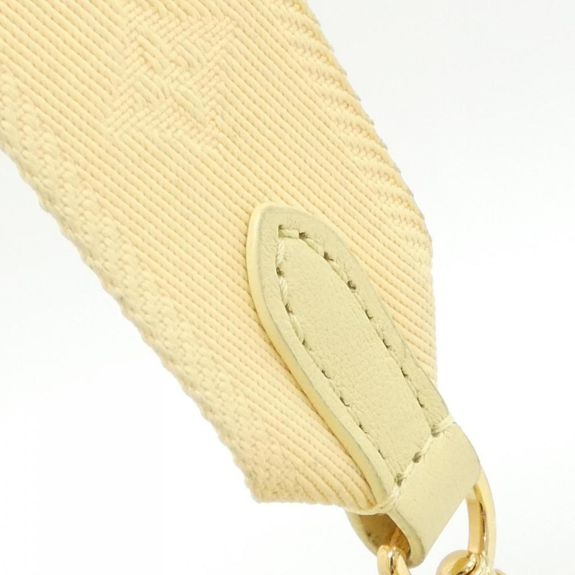 Louis Vuitton Gold Leather Shoulder Bag (Pre-Owned)