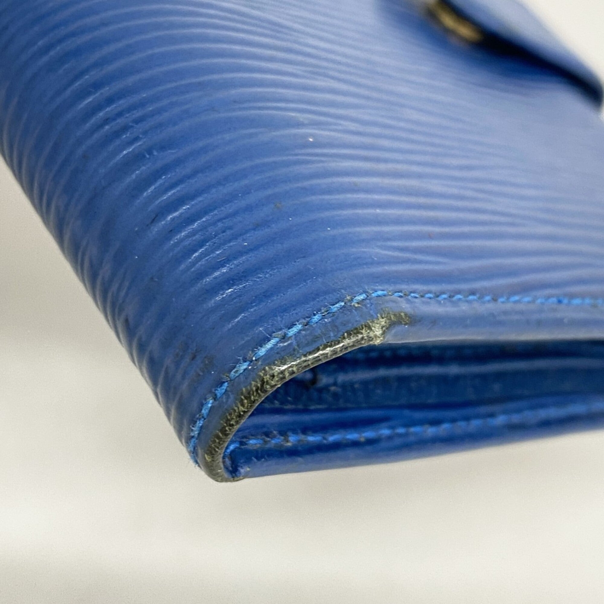 Louis Vuitton Toledo Blue Wallet (Bi-Fold) (Pre-Owned)