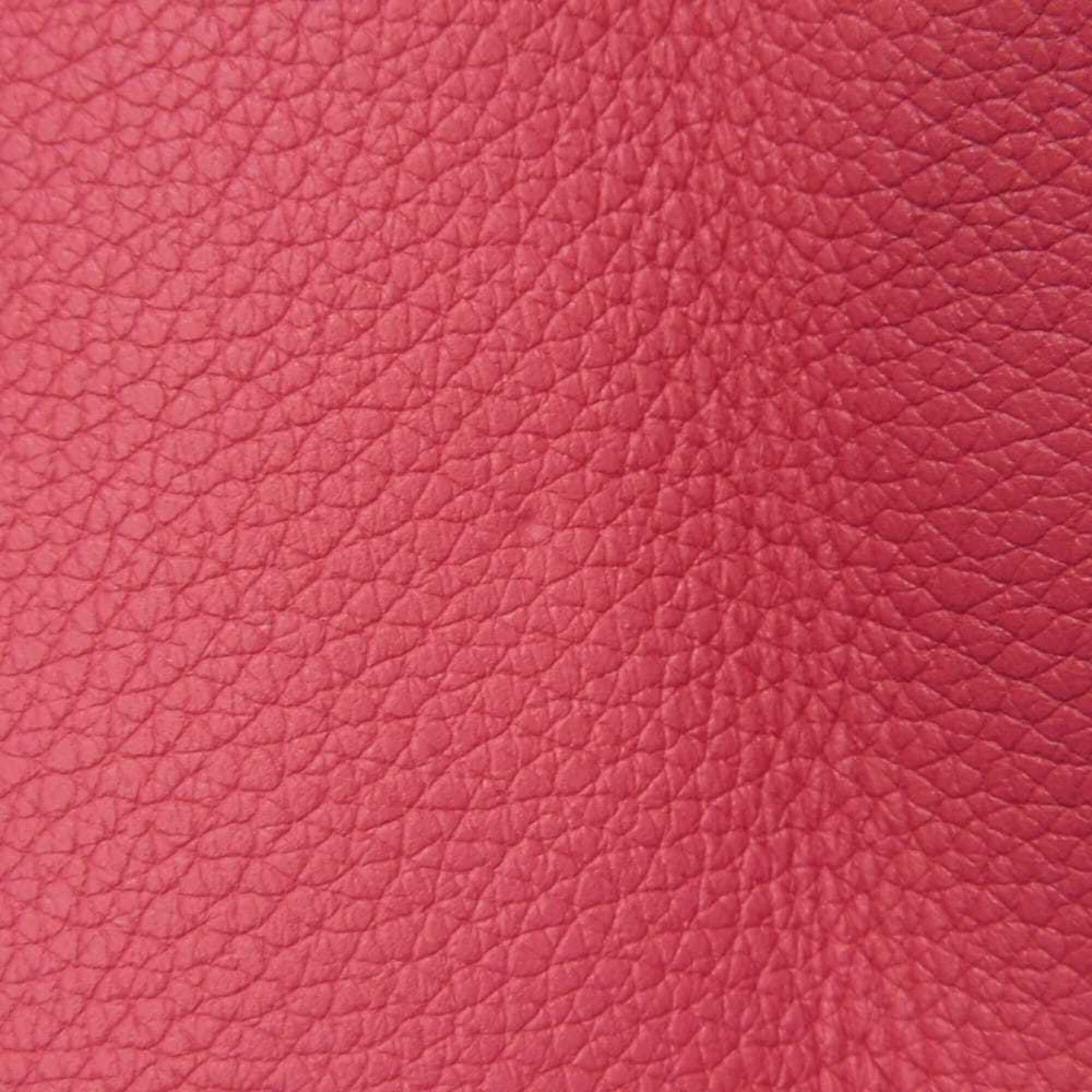 Louis Vuitton Pink Leather Wallet (Tri-Fold) (Pre-Owned)
