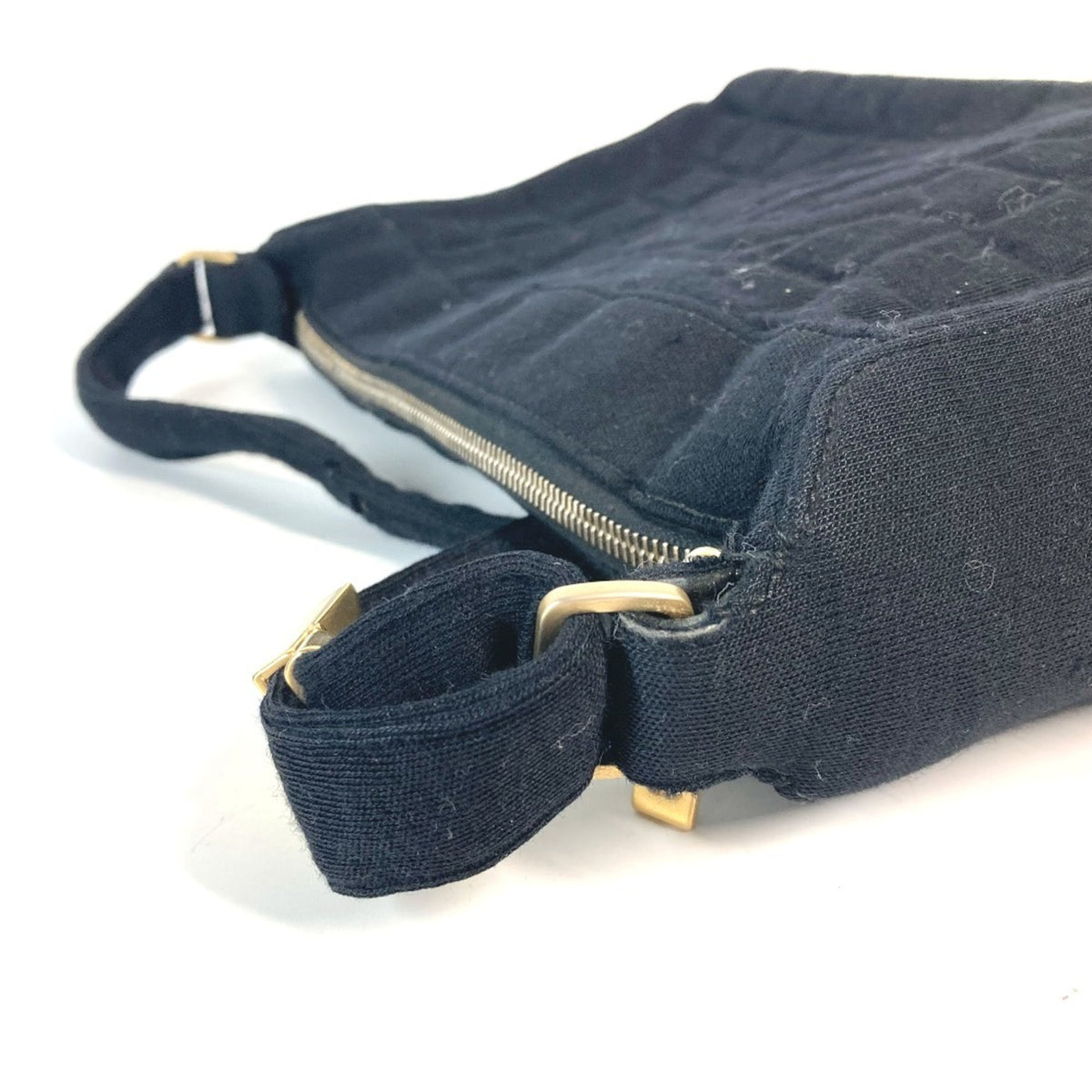 Chanel Black Jersey Shoulder Bag (Pre-Owned)