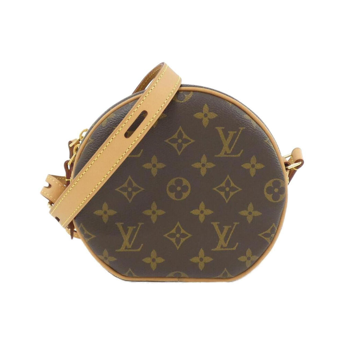 Louis Vuitton Marron Coated Canvas Shoulder Bag (Pre-Owned)