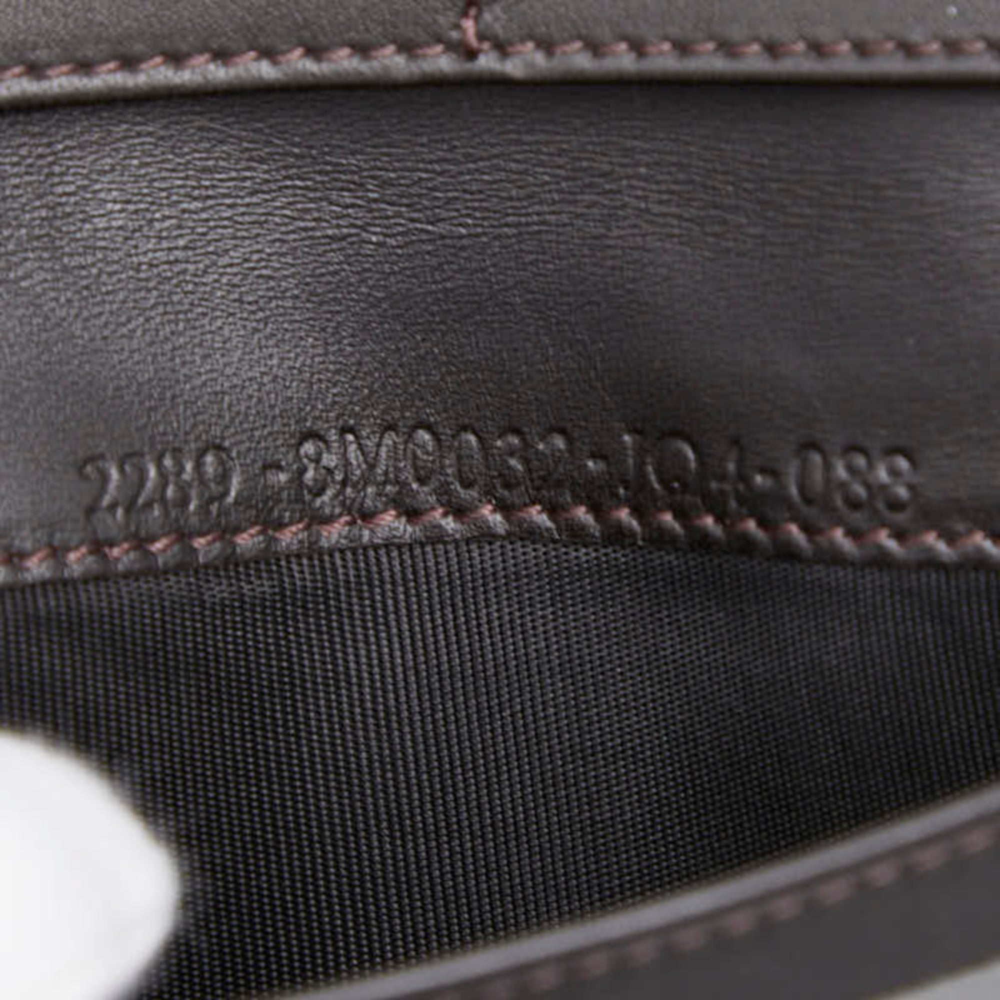 Fendi Brown Canvas Leather Long Wallet (Bi-Fold) (Pre-Owned)