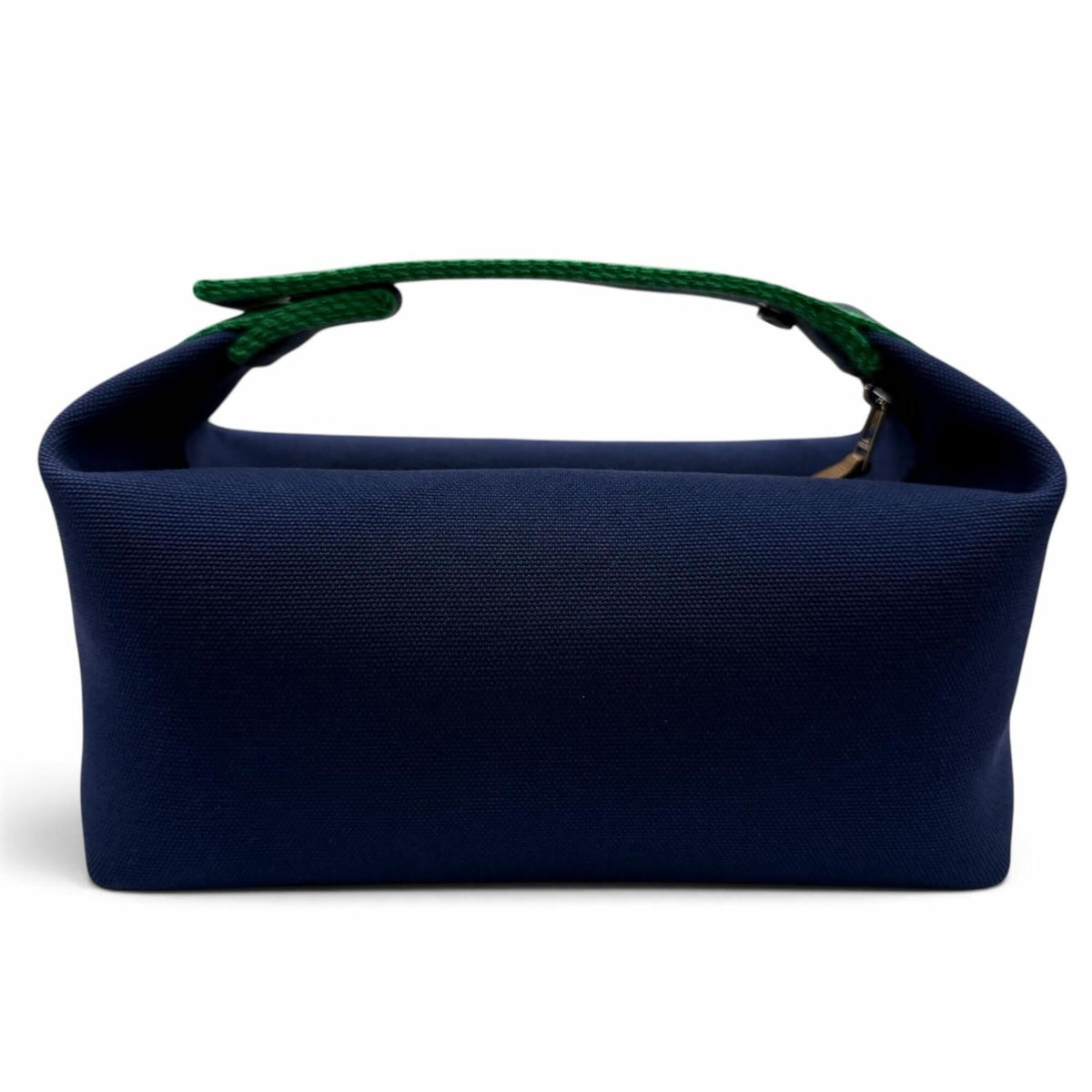 Hermes Navy Cotton Handbag Pouch (Pre-Owned)