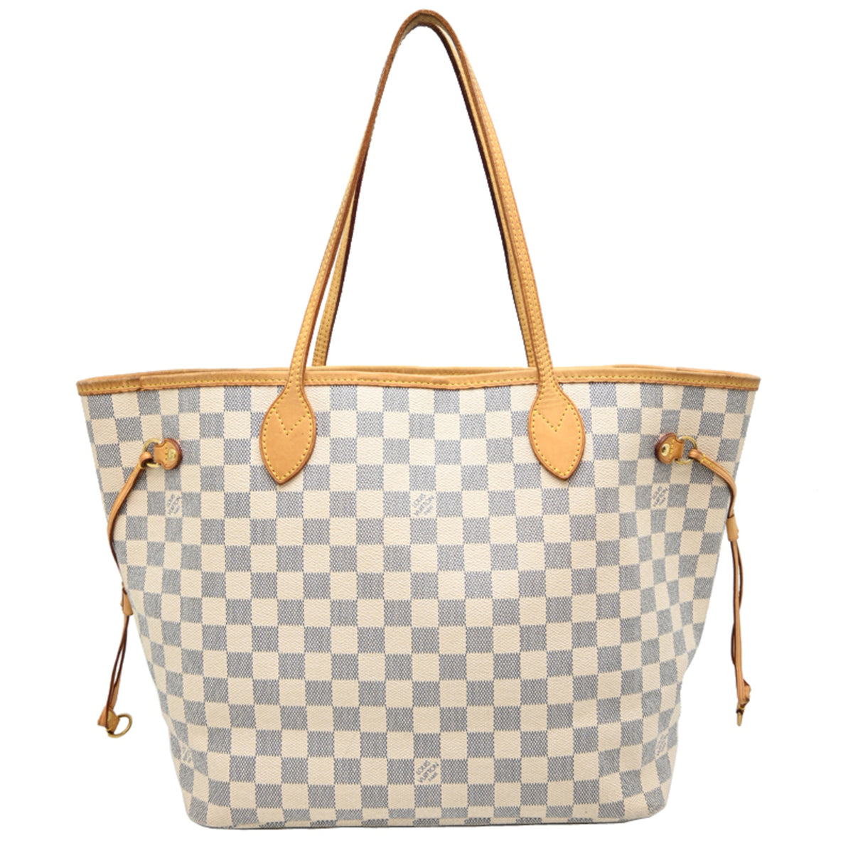 Louis Vuitton White Damier Azur Tote Bag (Pre-Owned)