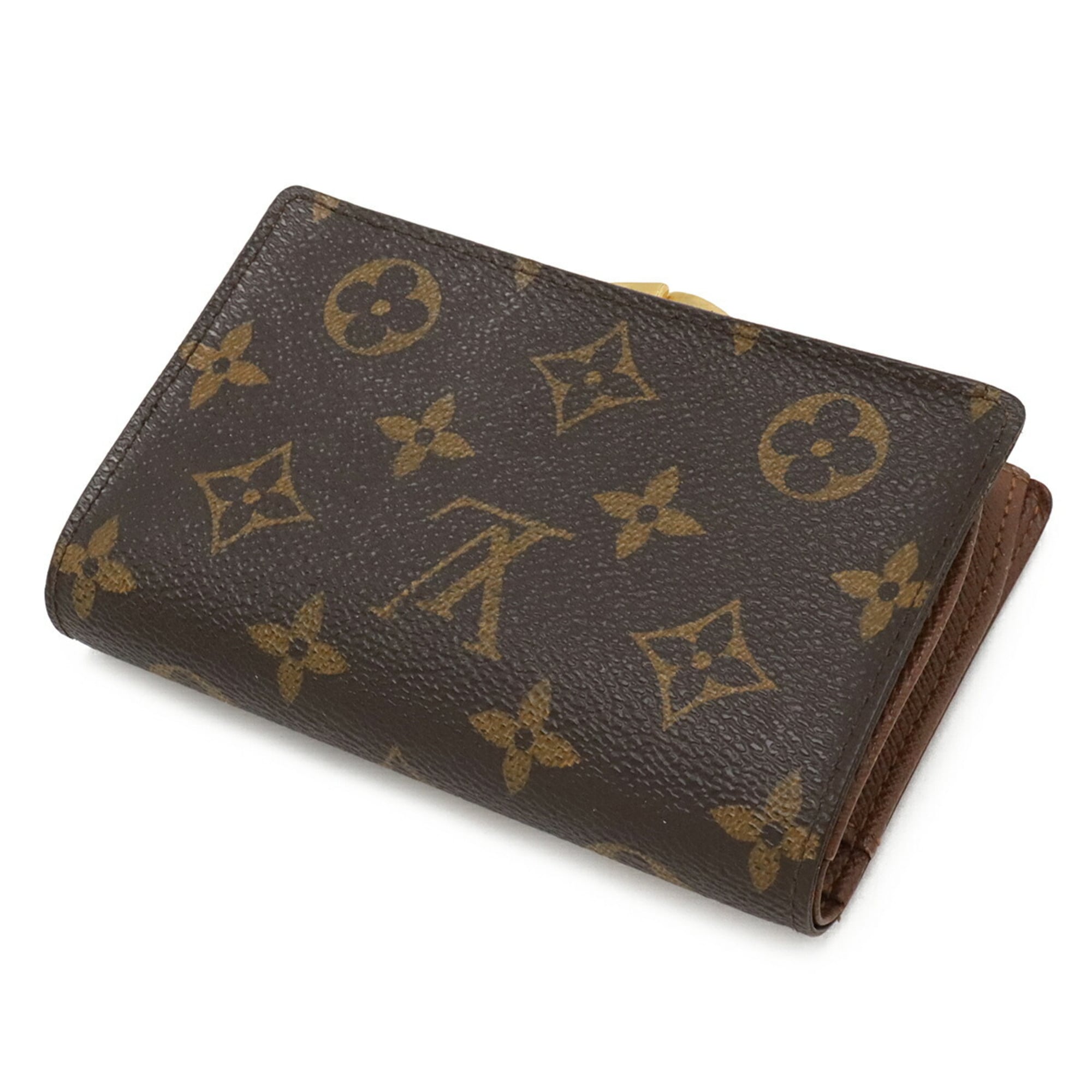 Louis Vuitton Monogram Brown Monogram Canvas Pvc Coated Canvas Wallet (Bi-Fold) (Pre-Owned)