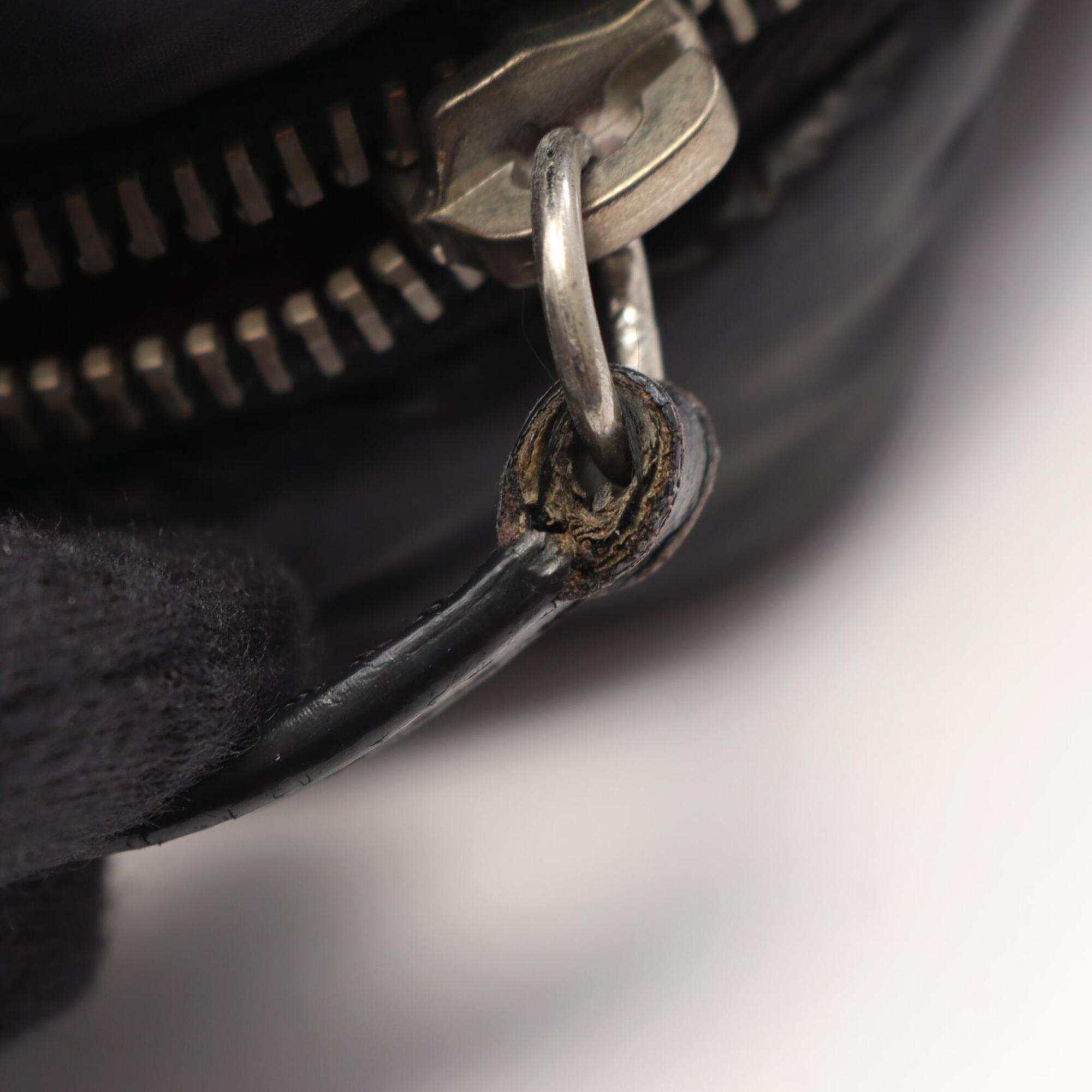 Chanel Coco Cocoon Black Nylon Leather Handbag Shoulder Bag (Pre-Owned)