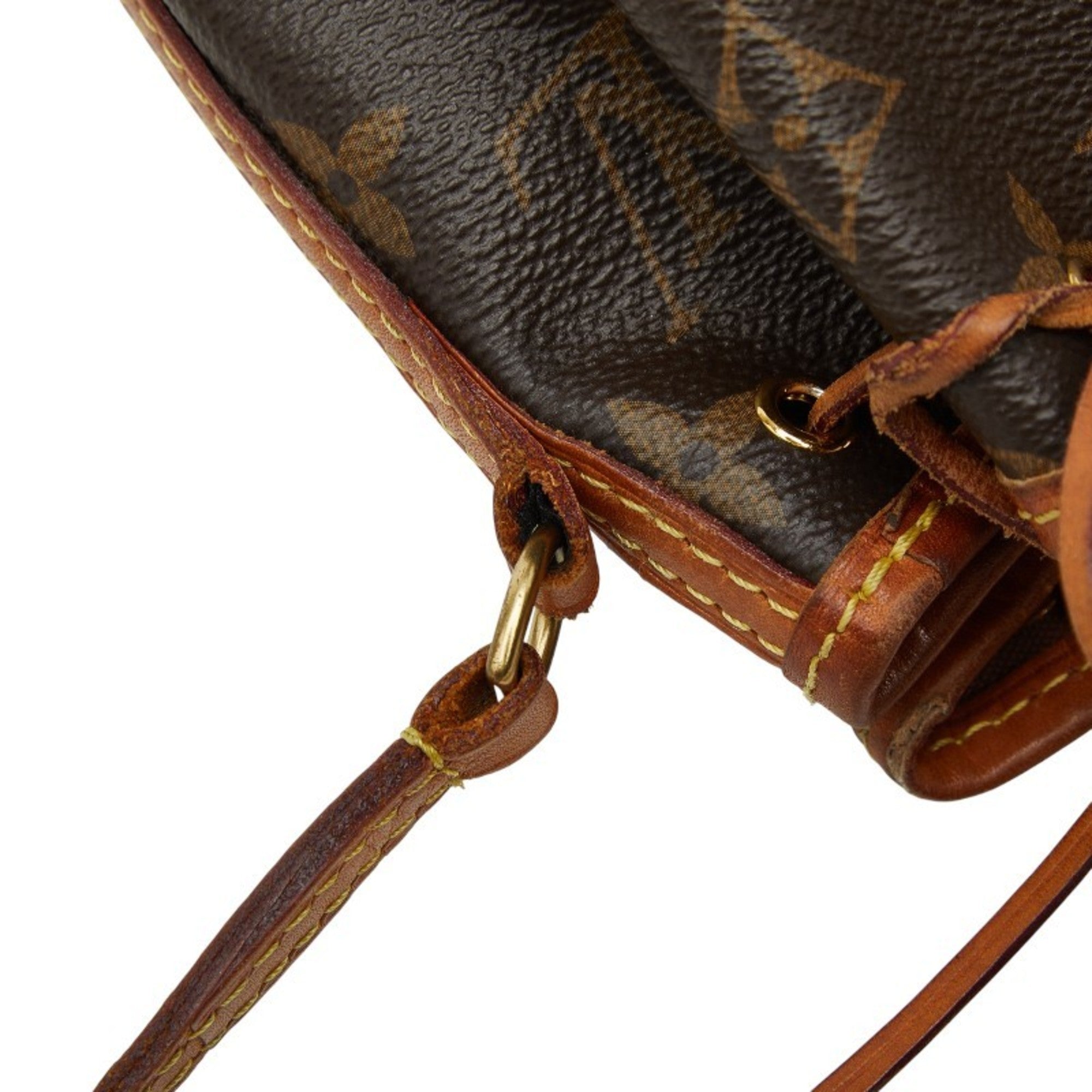 Louis Vuitton Brown Pvc Leather Shoulder Bag (Pre-Owned)