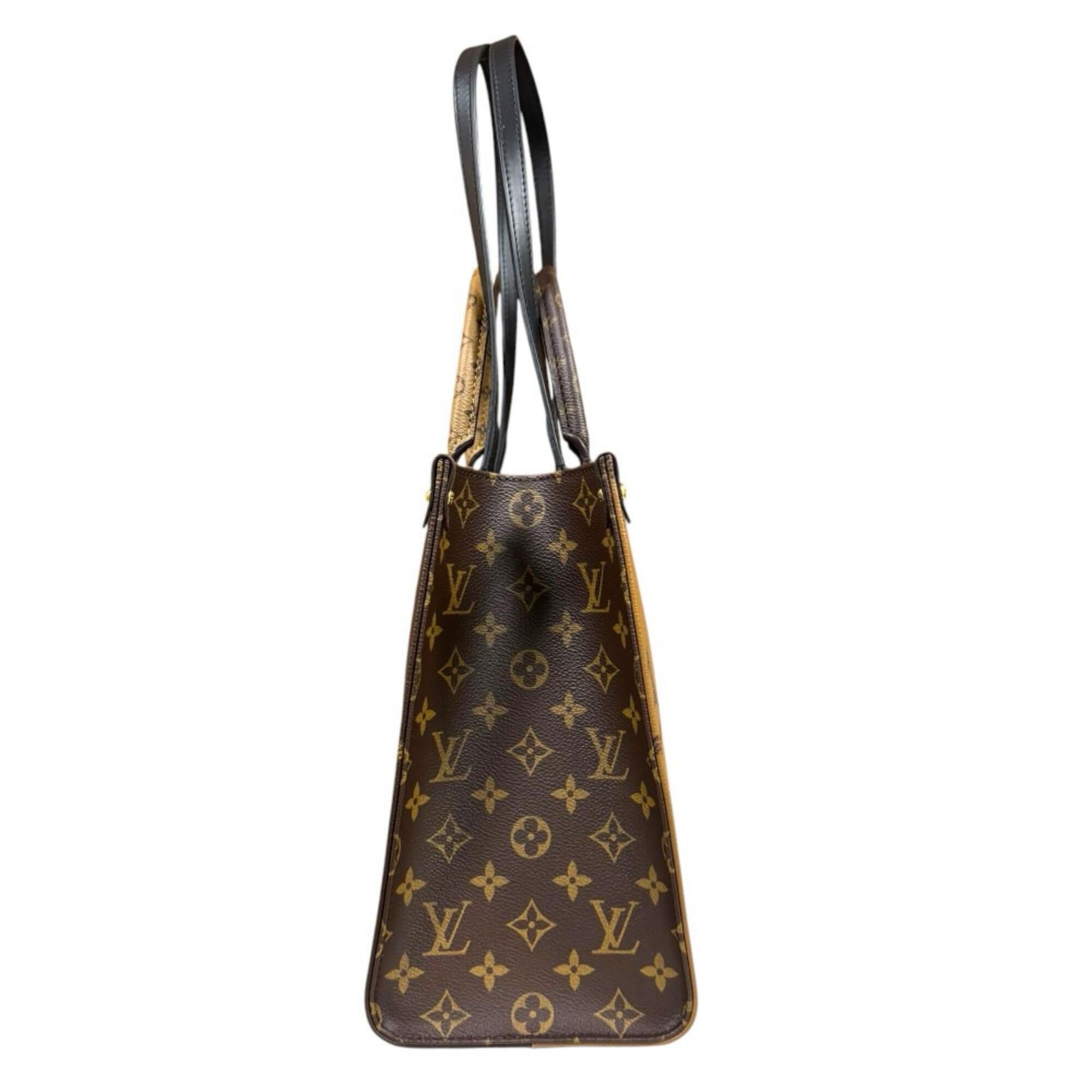 Louis Vuitton Brown Monogram Reverse Monogram Canvas Shoulder Bag (Pre-Owned)