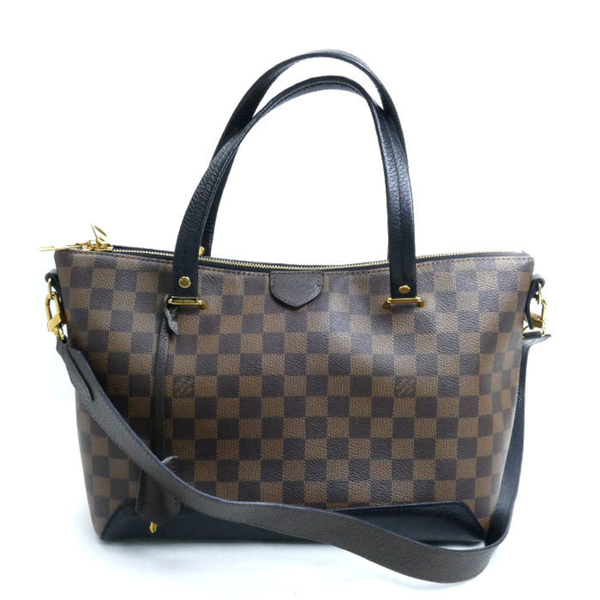 Louis Vuitton Brown Damier Canvas Shoulder Bag (Pre-Owned)
