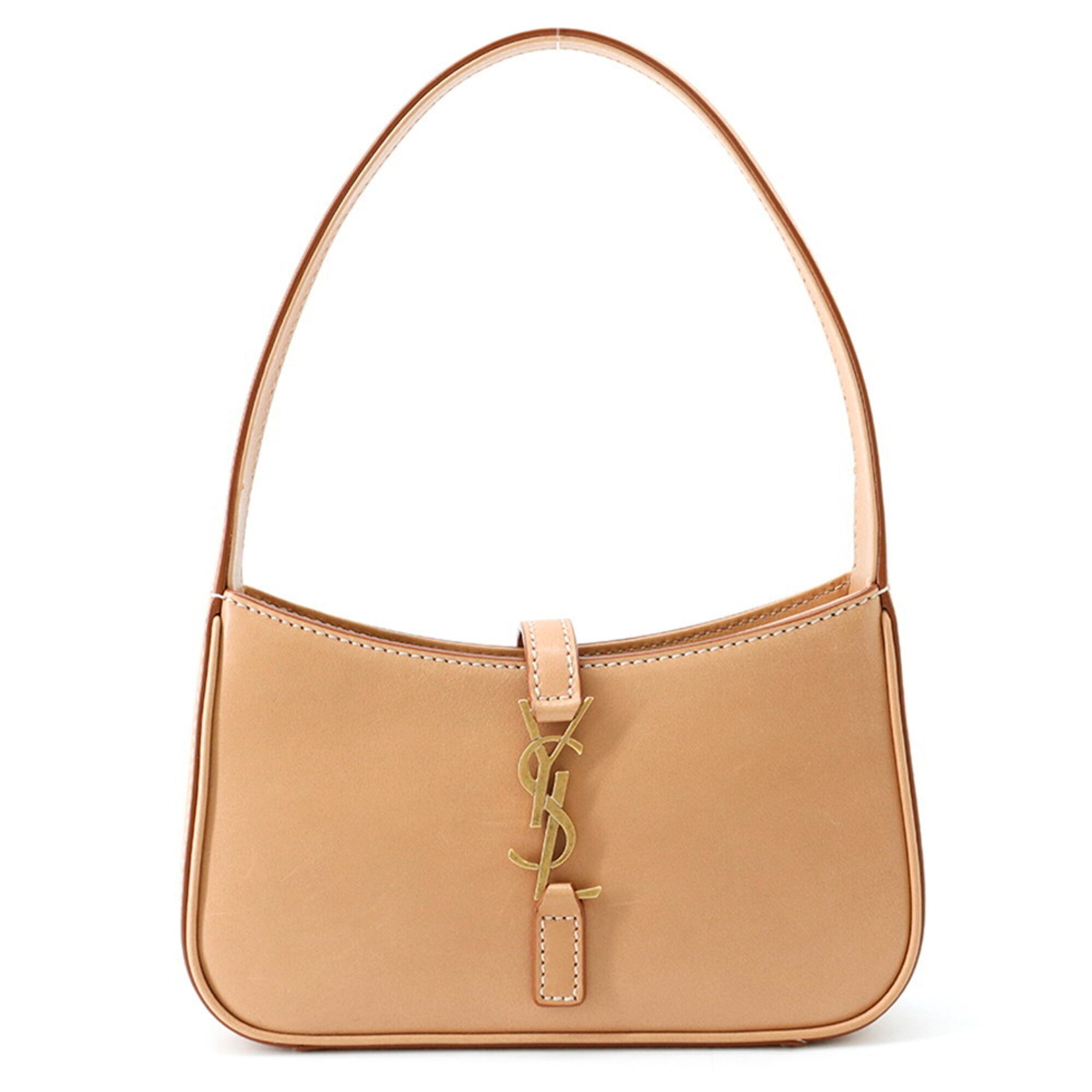 Yves Saint Laurent Beige Leather Handbag (Pre-Owned)