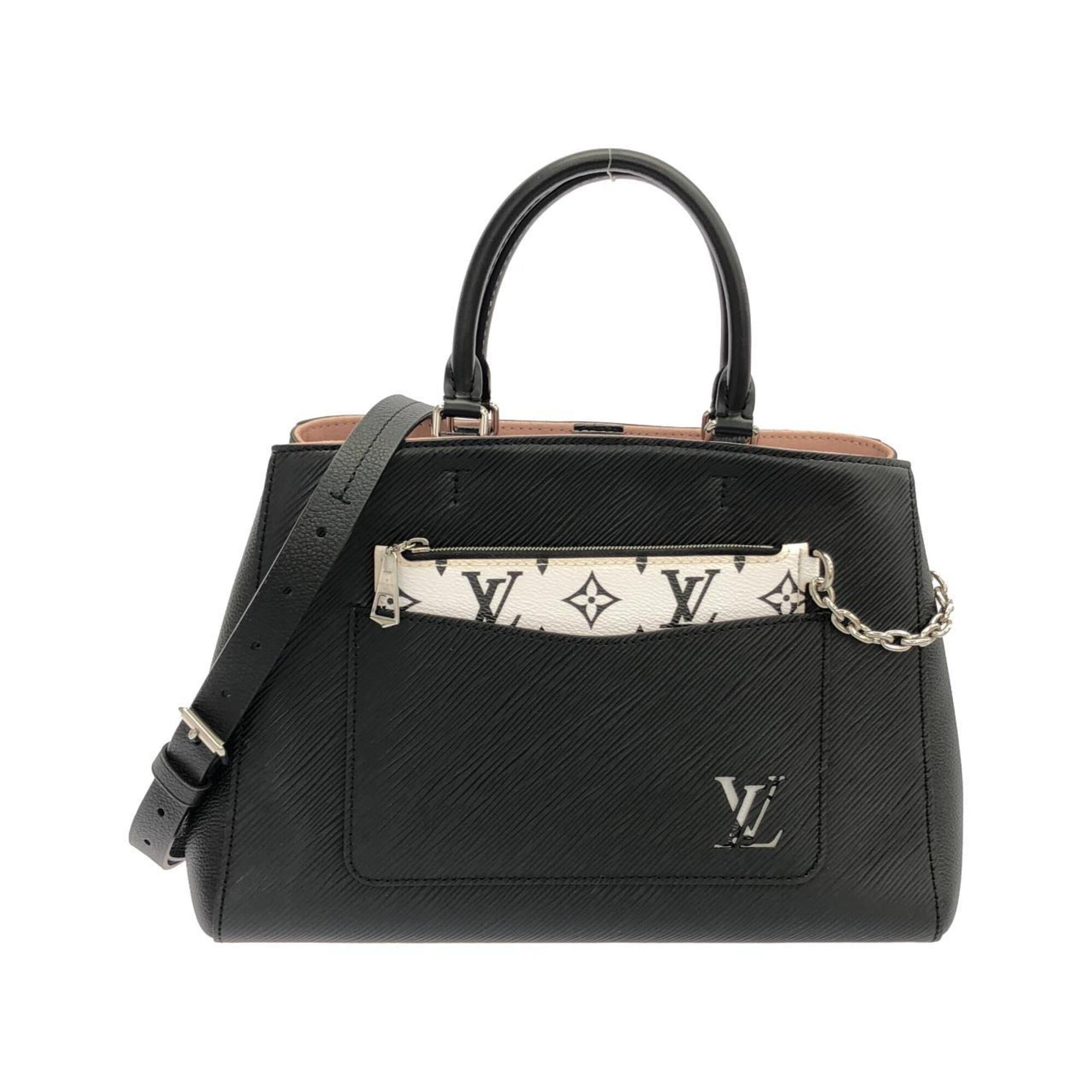 Louis Vuitton Epi Black Leather Handbag (Pre-Owned)