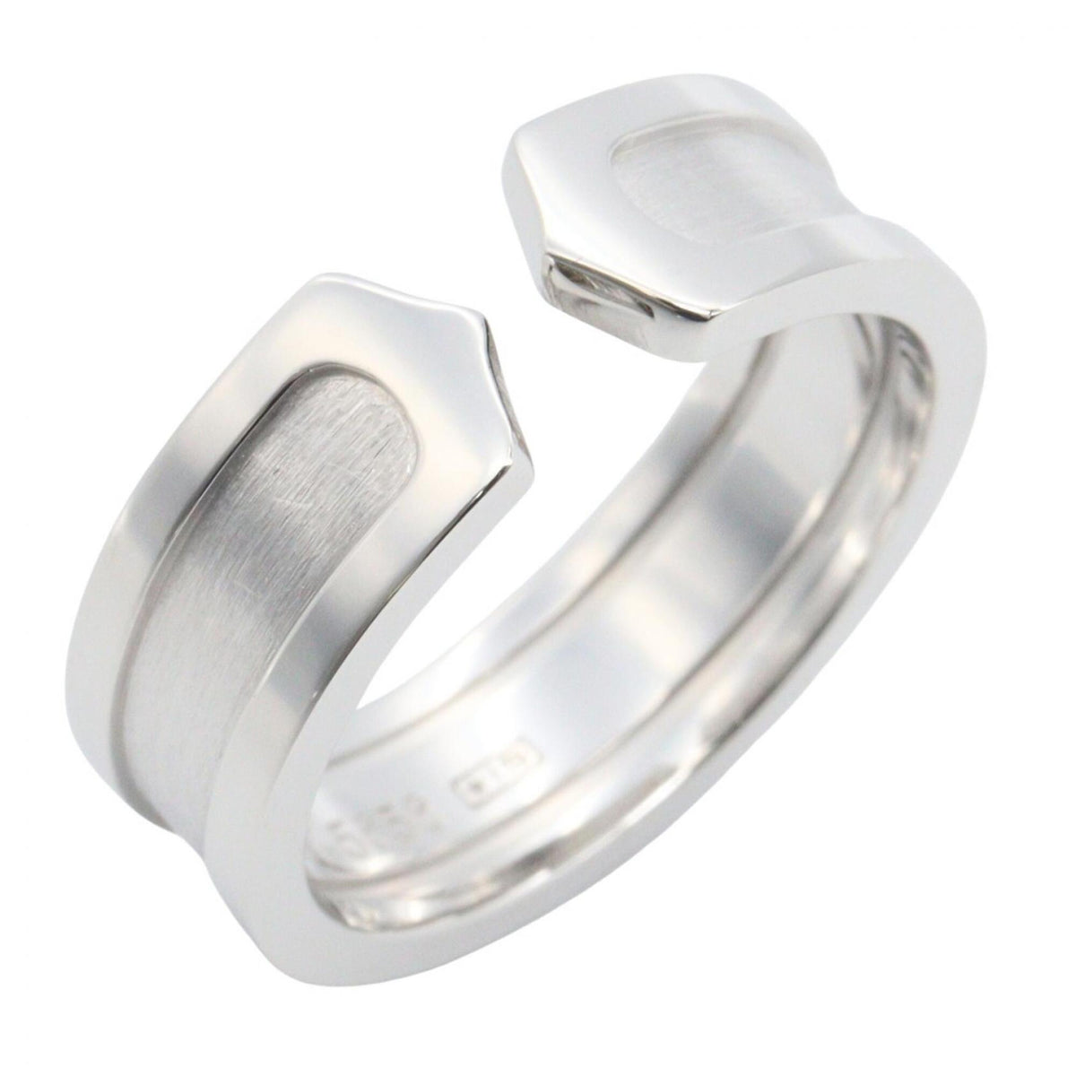 Cartier Silver White Gold (18K) Band Ring (Pre-Owned)