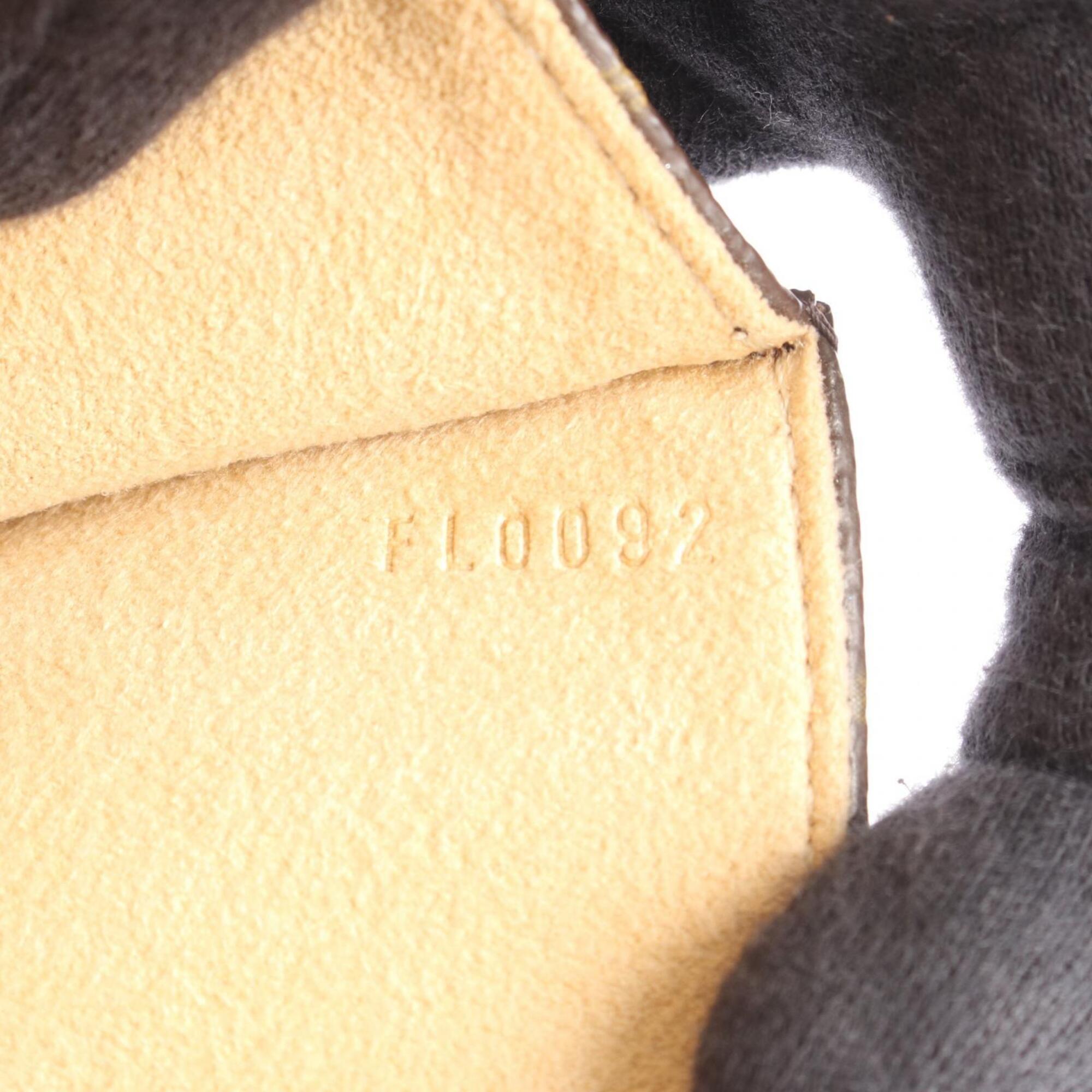Louis Vuitton Brown Monogram Coated Canvas Fanny Pack Handbag (Pre-Owned)