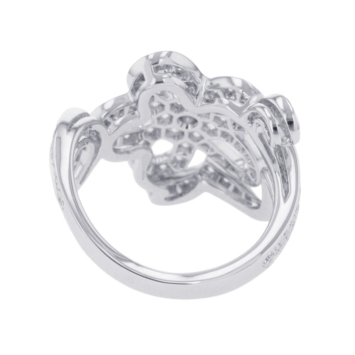 Van Cleef & Arpels White Gold (18K) Band Ring (Pre-Owned)