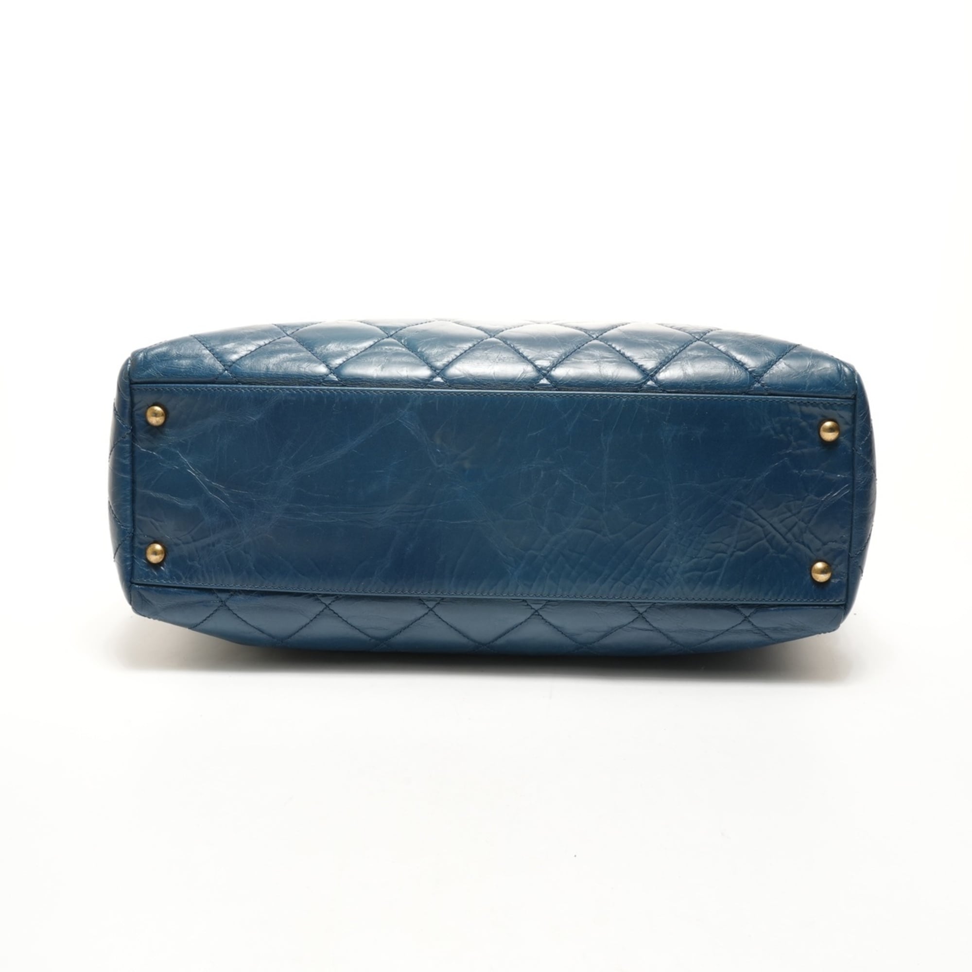 Chanel Blue Handbag (Pre-Owned)