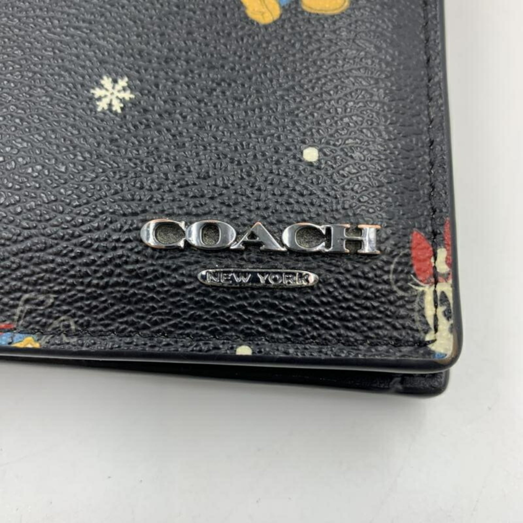 Coach Black Wallet (Bi-Fold) (Pre-Owned)