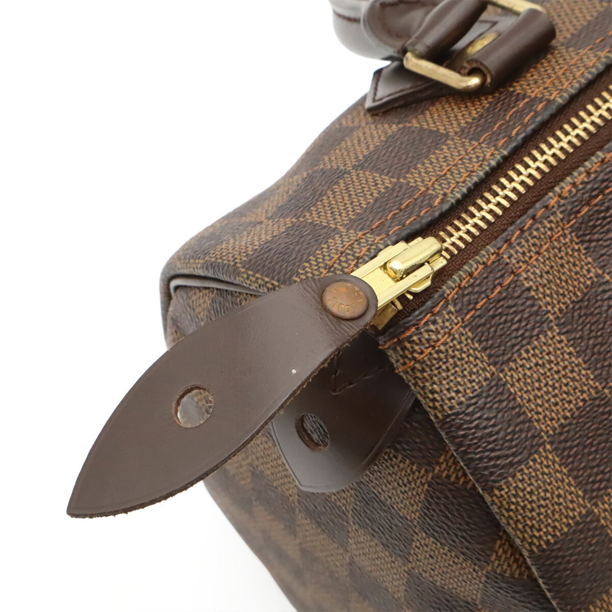 Louis Vuitton Brown Damier Canvas Pvc Handbag (Pre-Owned)