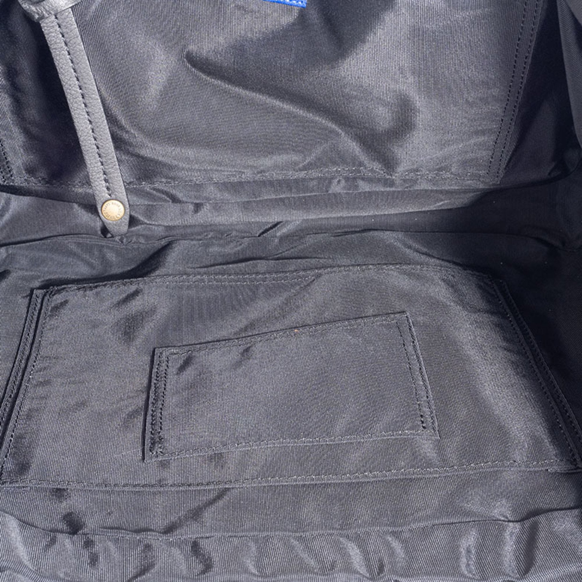 Burberry Black Canvas Leather Shoulder Bag (Pre-Owned)