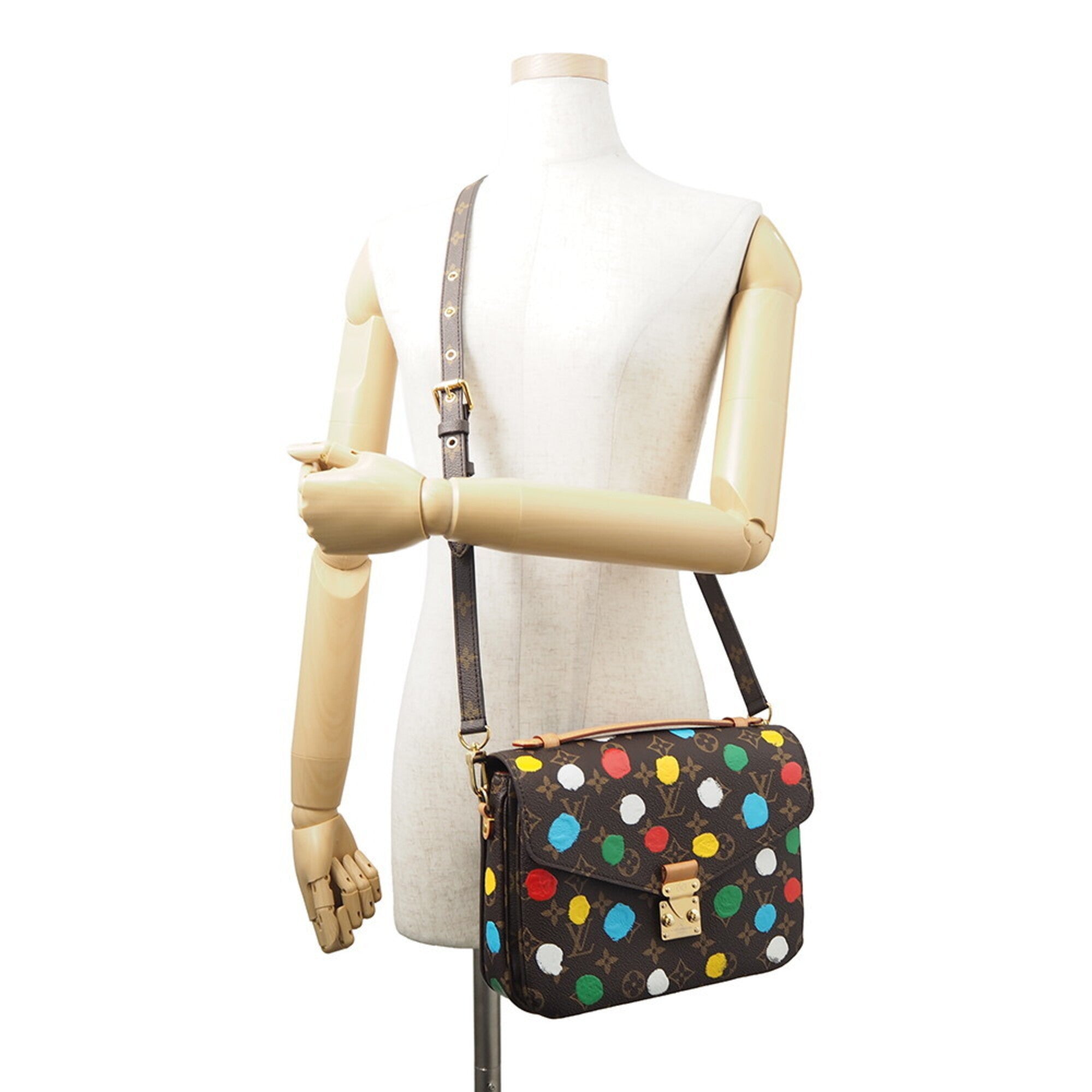 Louis Vuitton Monogram Brown Monogram Multi-Color Monogram Handbag Pochette (Pre-Owned)