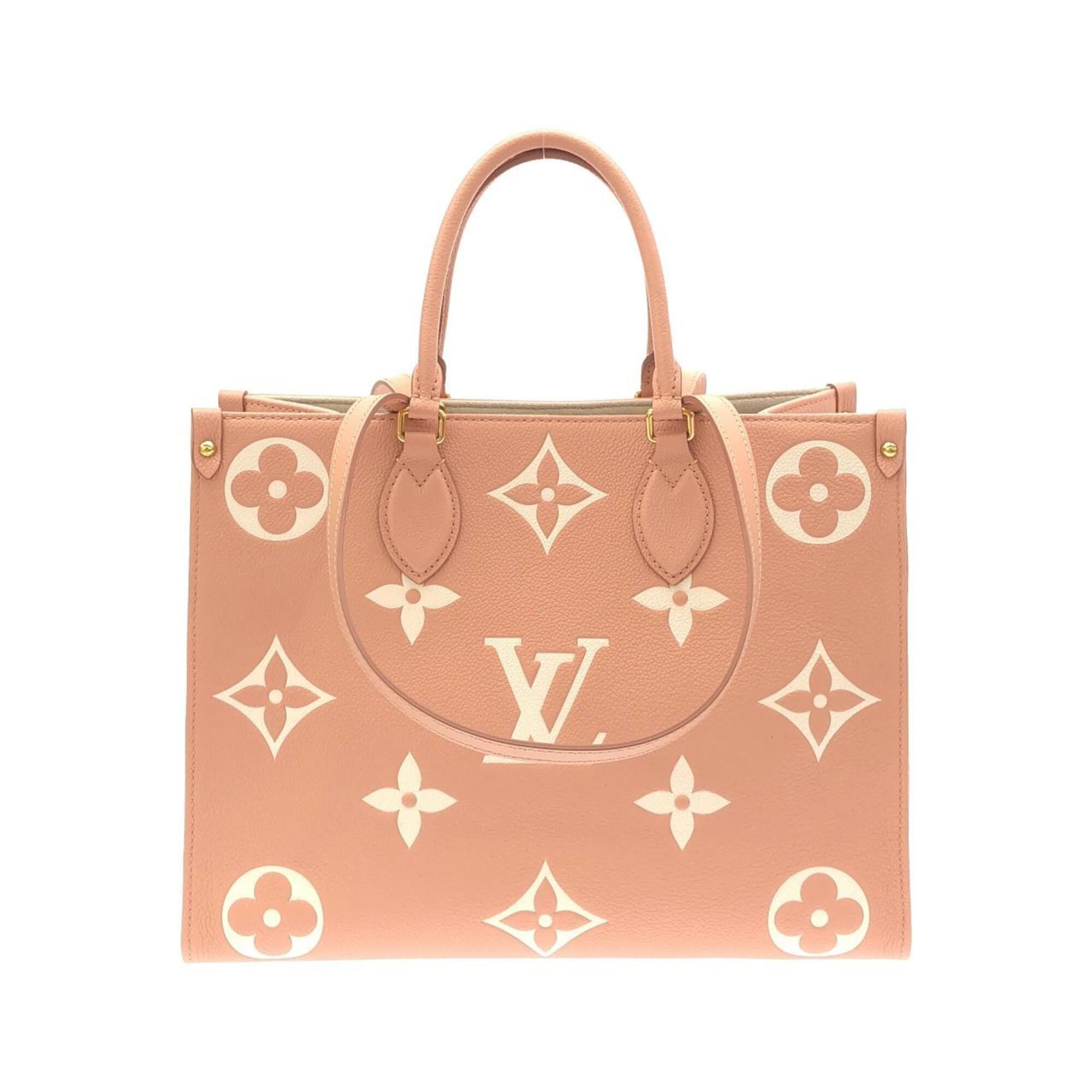 Louis Vuitton Pink Rose Leather Handbag (Pre-Owned)