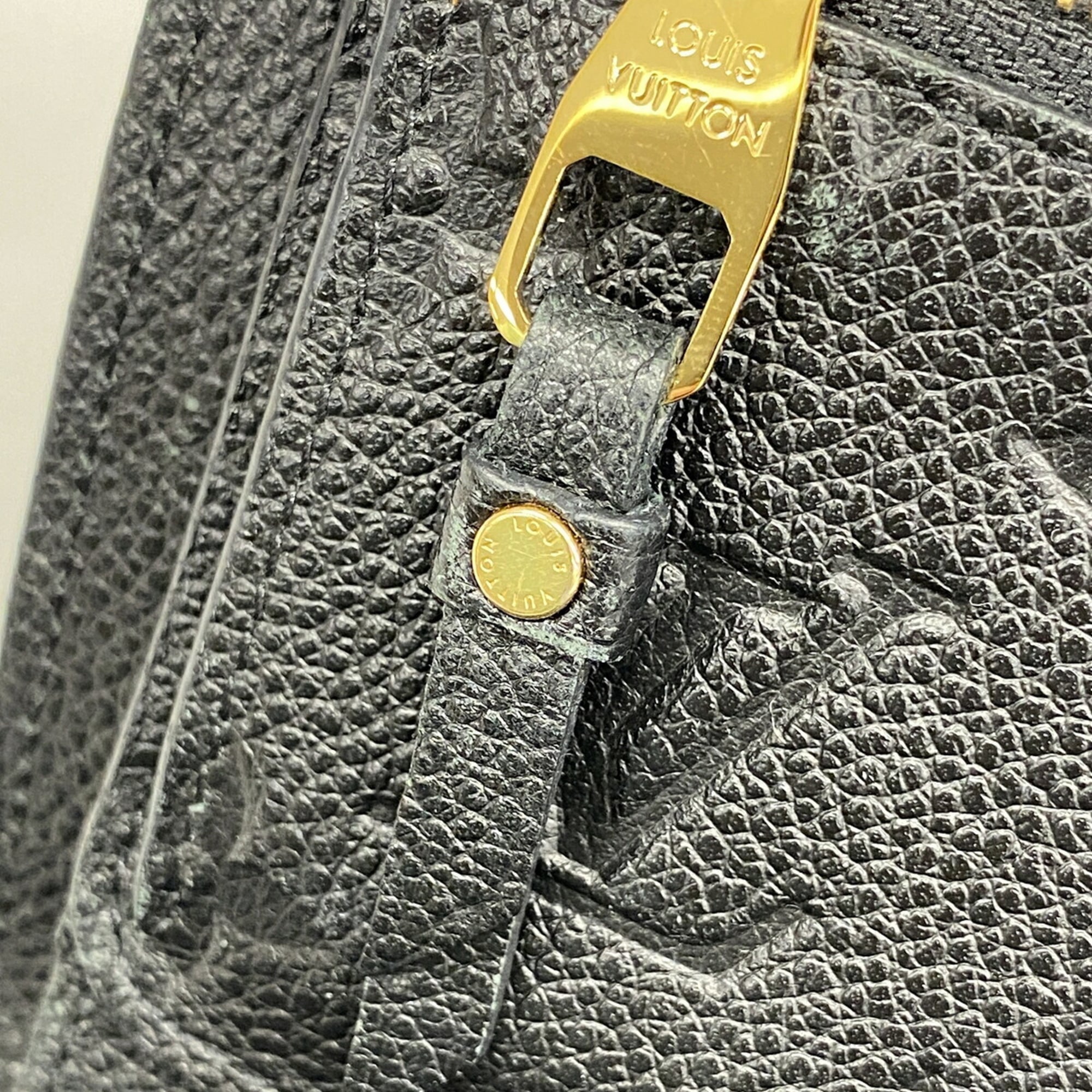 Louis Vuitton Noir Wallet (Tri-Fold) (Pre-Owned)
