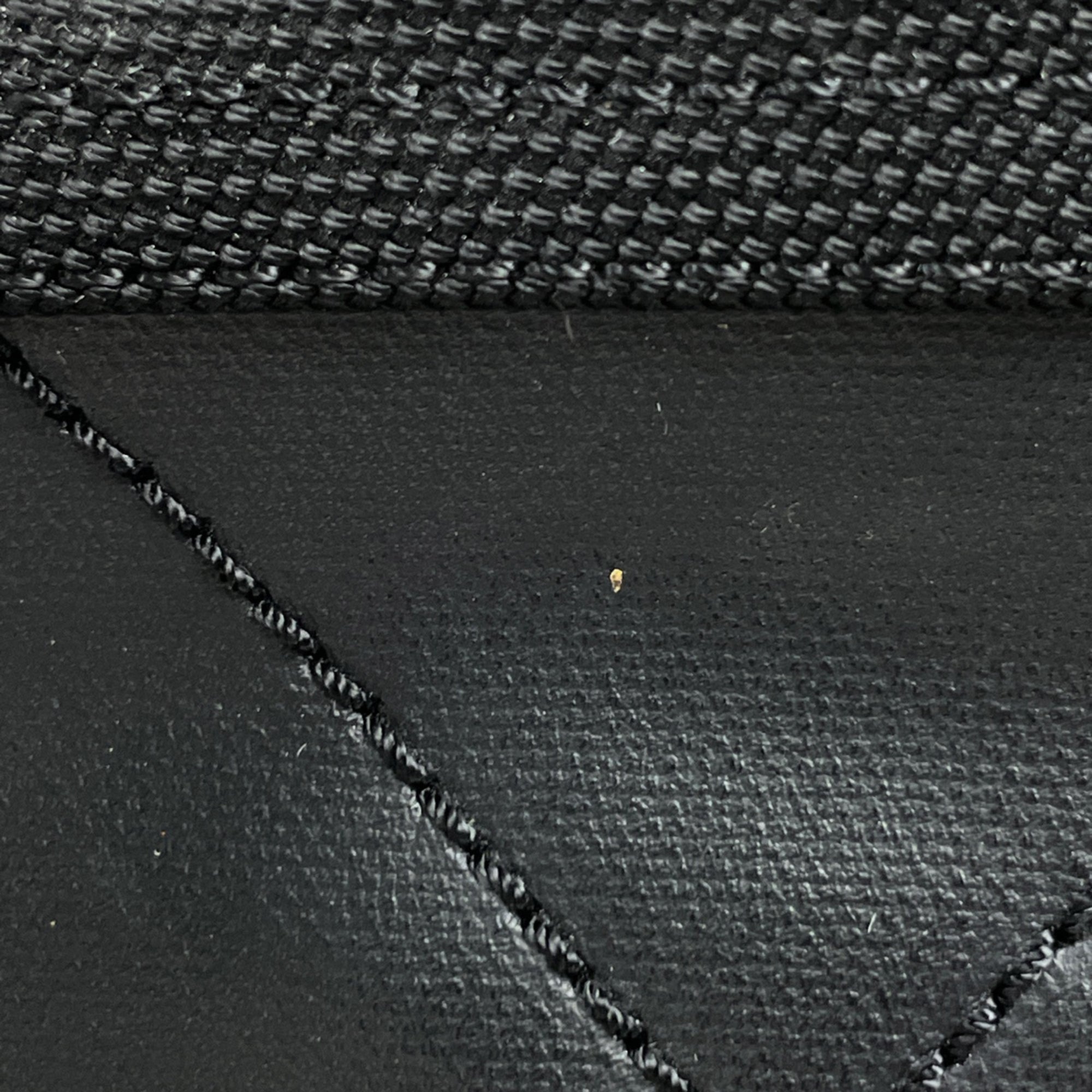 Chanel Black Coated Canvas Tote Bag (Pre-Owned)