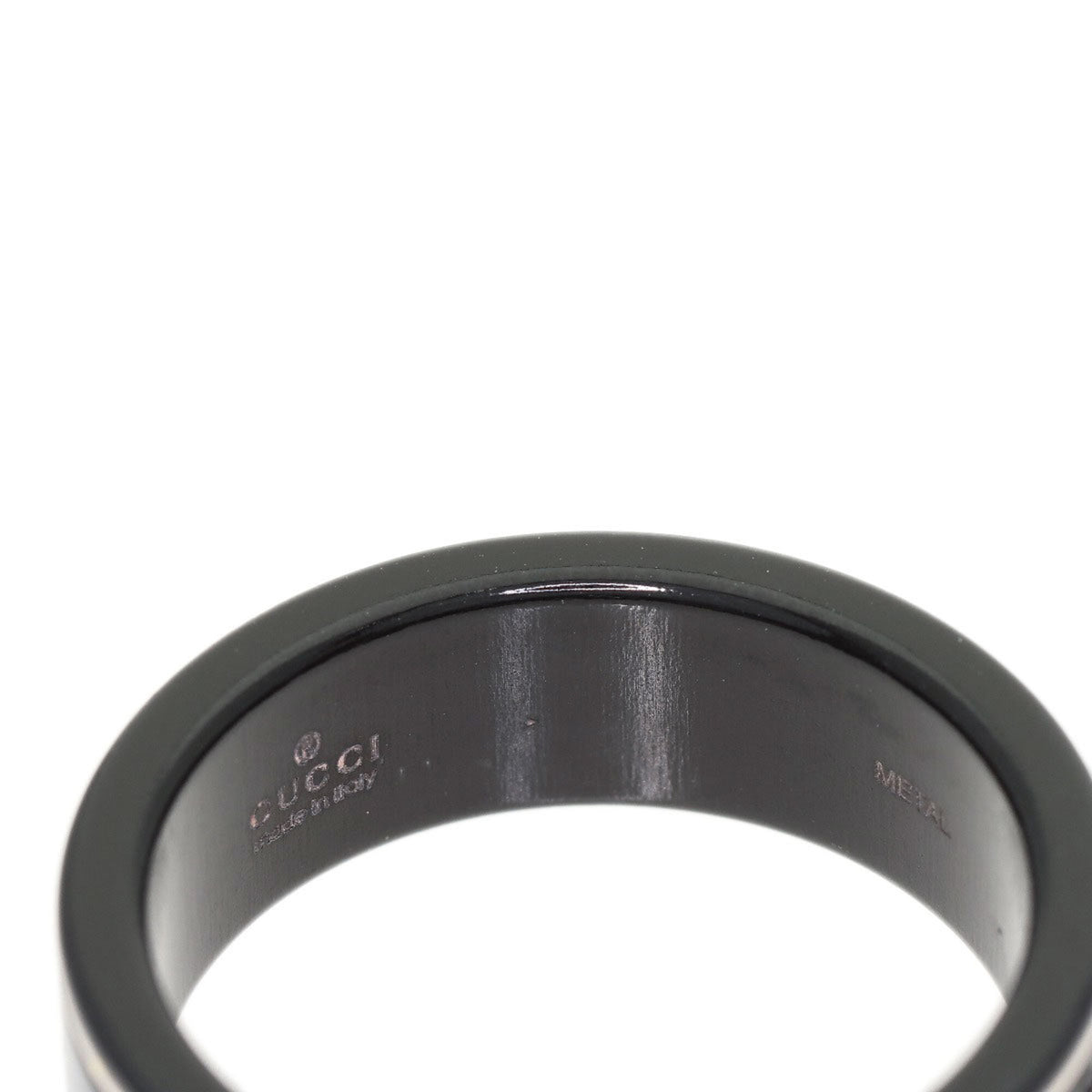 Gucci White Gold (18K) Band Ring (Pre-Owned)