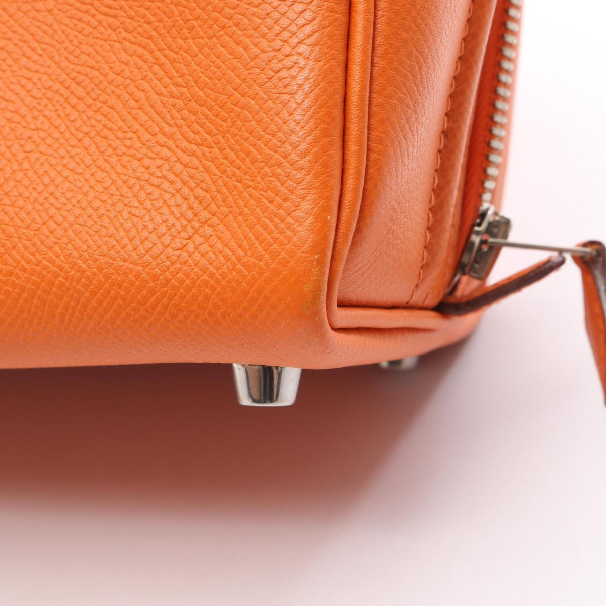 Hermes Orange Epsom Leather Handbag (Pre-Owned)