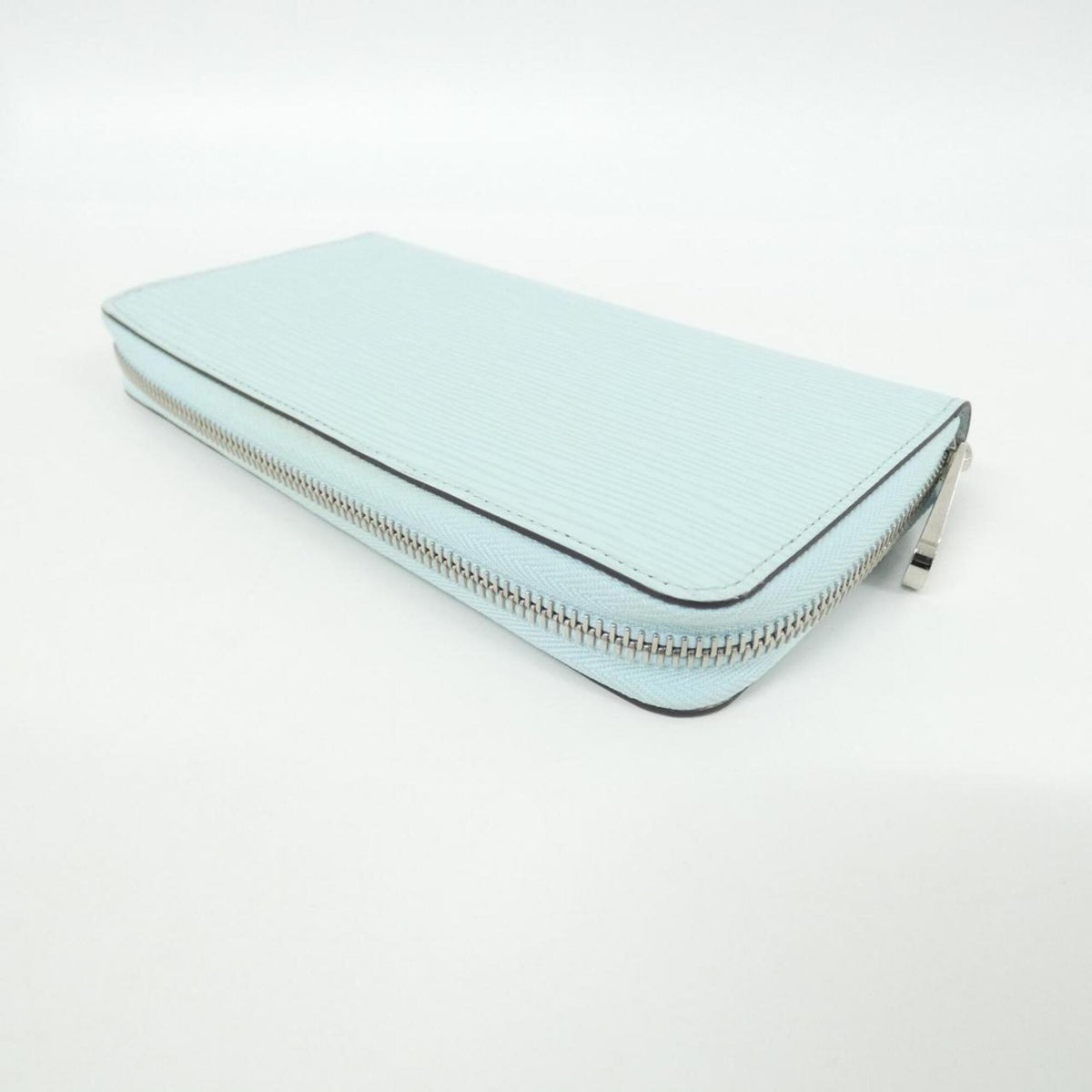 Louis Vuitton Blue Leather Long Wallet (Bi-Fold) (Pre-Owned)