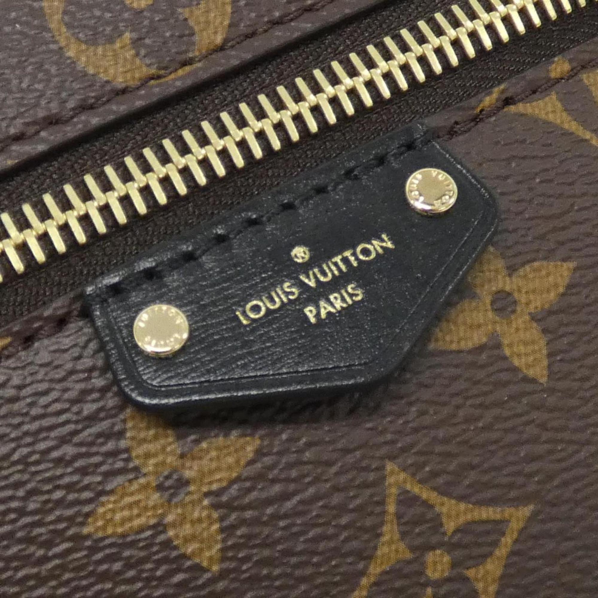 Louis Vuitton Monogram Reverse Marron Coated Canvas Pouch (Pre-Owned)