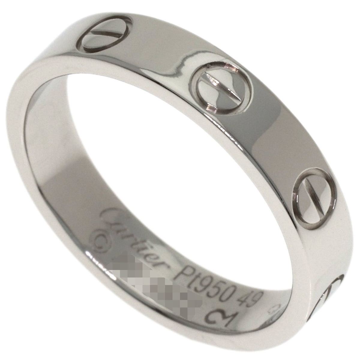 Cartier Platinum 950 Band Ring (Pre-Owned)
