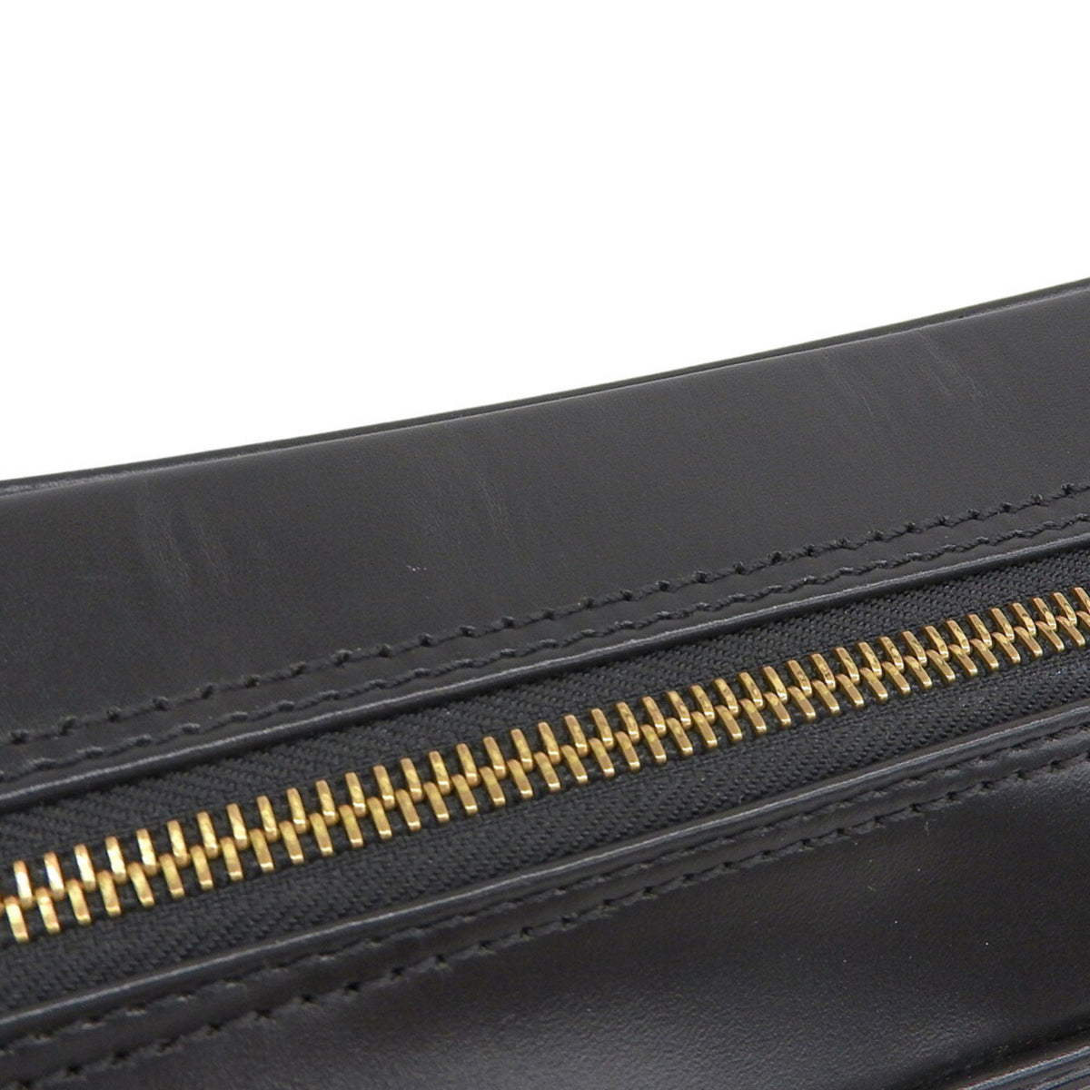 Louis Vuitton Black Noir Epi Leather Shoulder Bag (Pre-Owned)