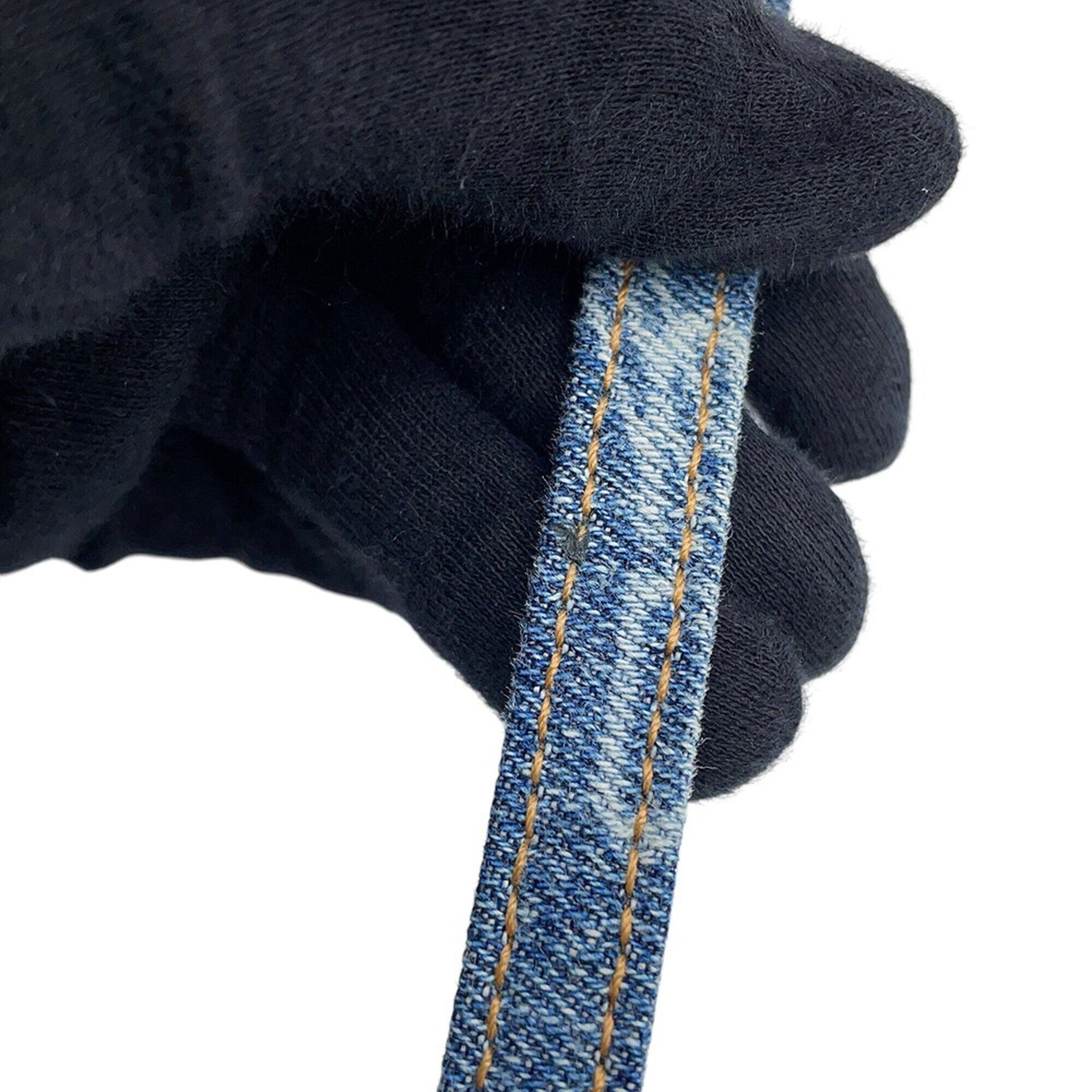 Balenciaga Blue Denim Handbag Shoulder Bag (Pre-Owned)