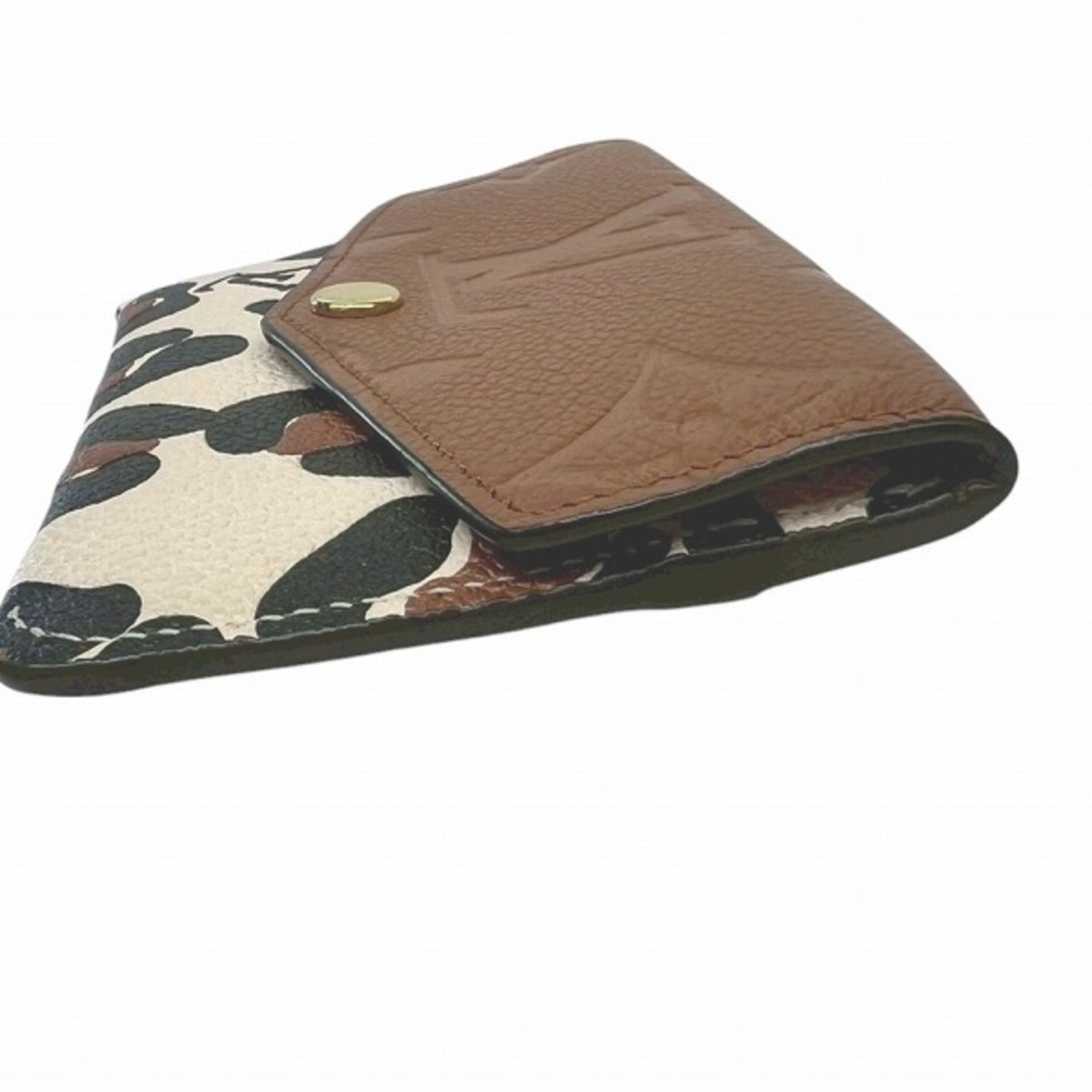 Louis Vuitton Monogram Empreinte Brown Monogram Empreinte Coin Purse/Coin Case (Pre-Owned)