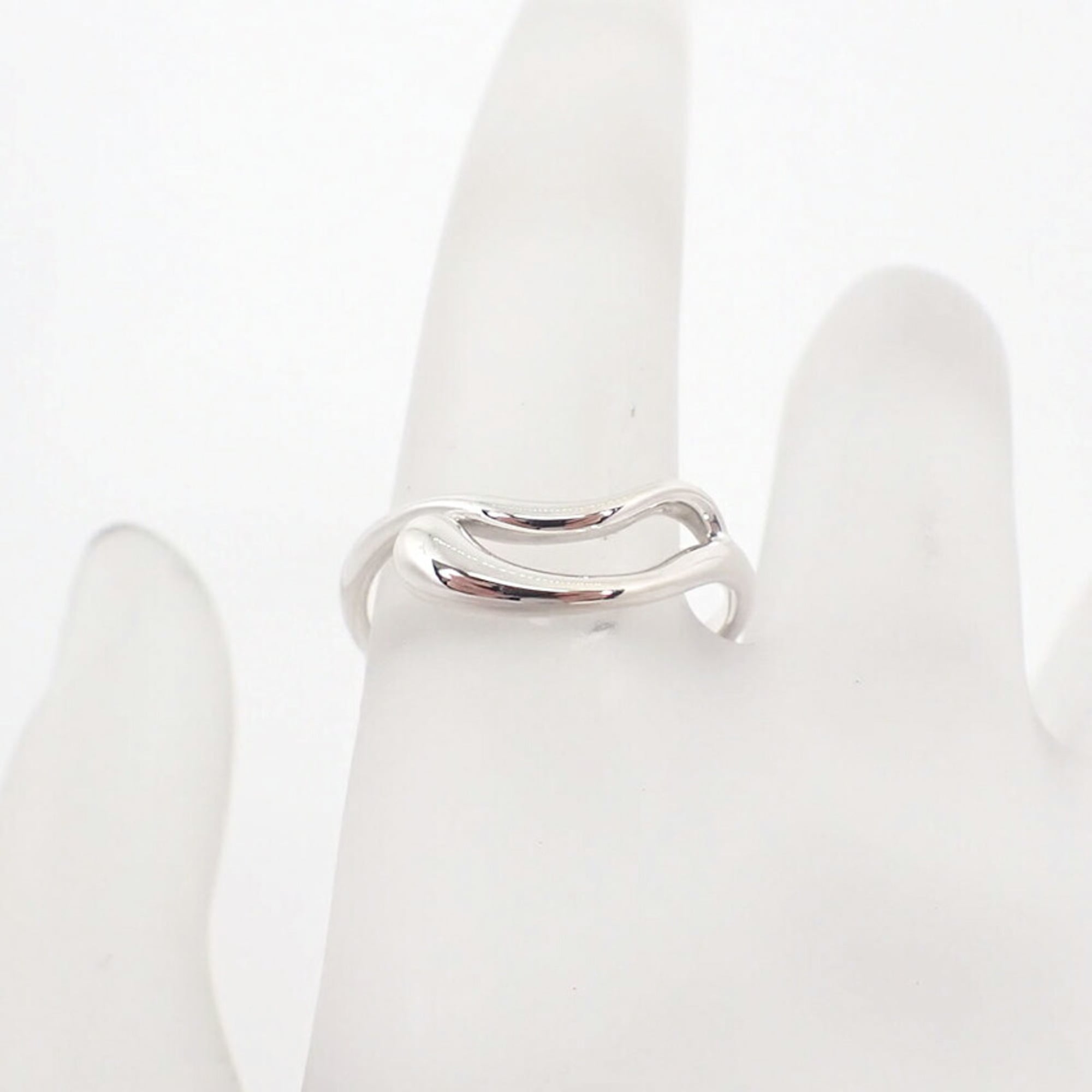 Tiffany Sterling Silver 925 Band Ring (Pre-Owned)