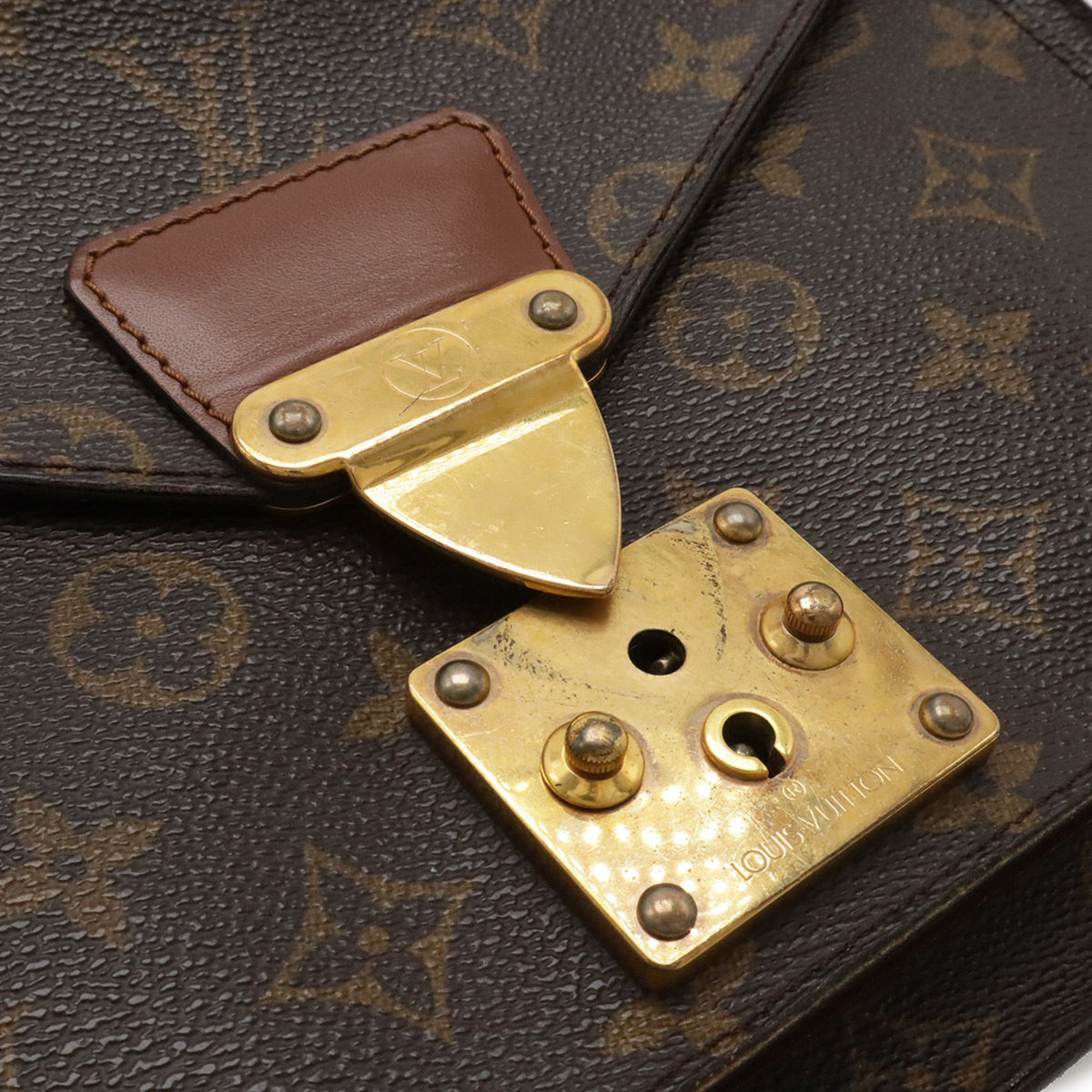 Louis Vuitton Monogram Brown Monogram Handbag Shoulder Bag (Pre-Owned)