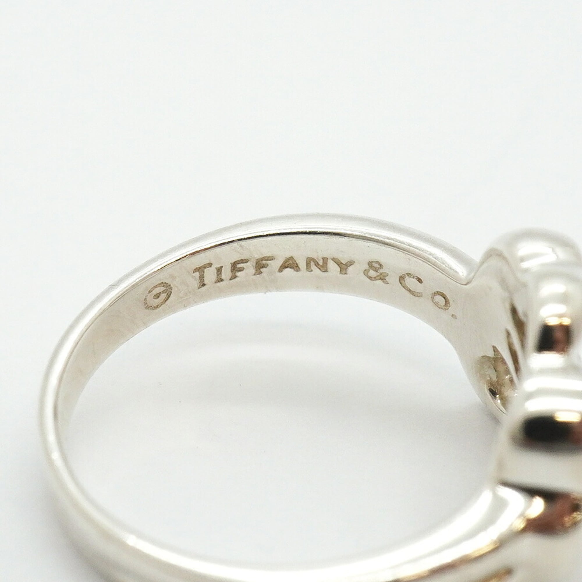 Tiffany Silver 925 Band Ring (Pre-Owned)
