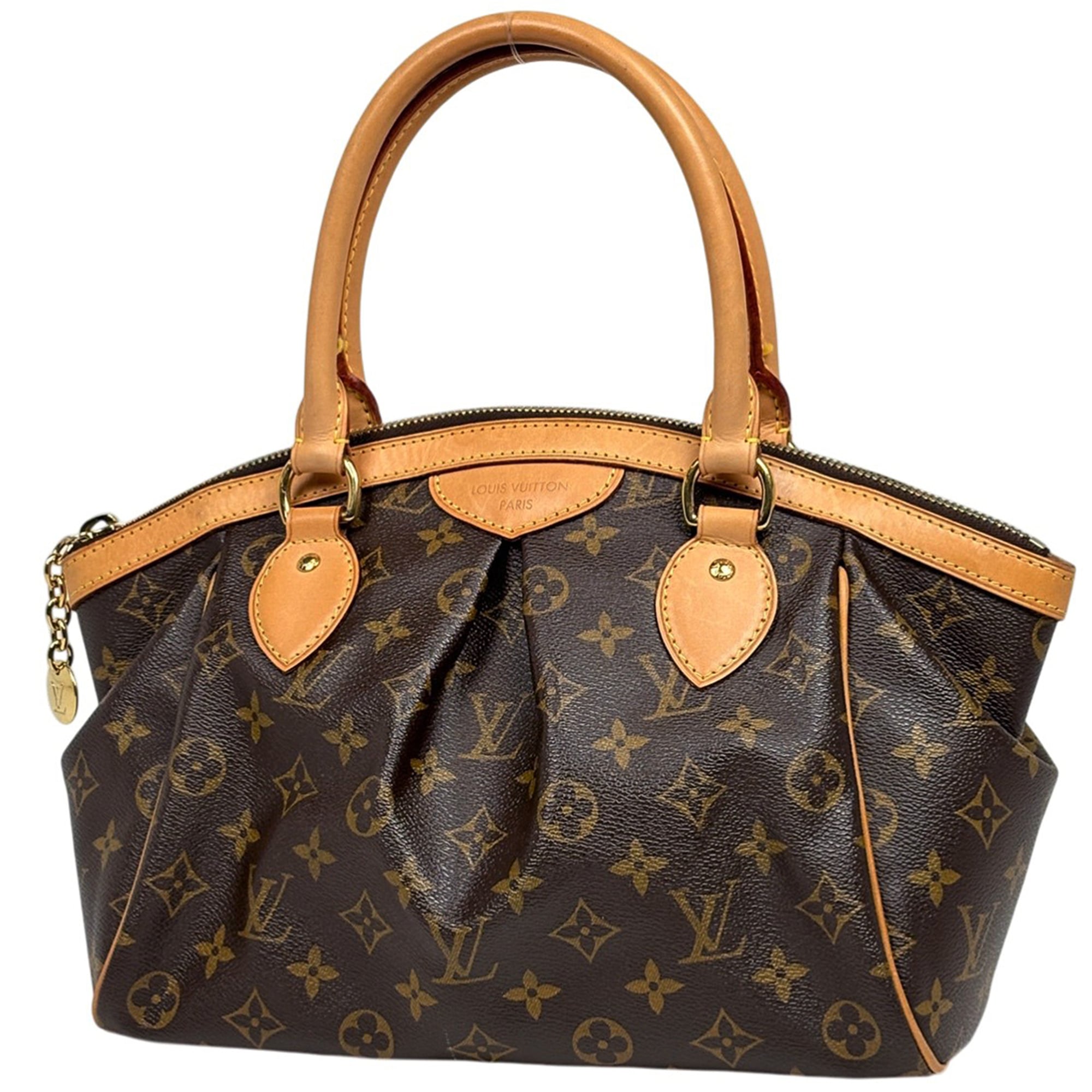 Louis Vuitton Brown Monogram Handbag Tote Bag (Pre-Owned)