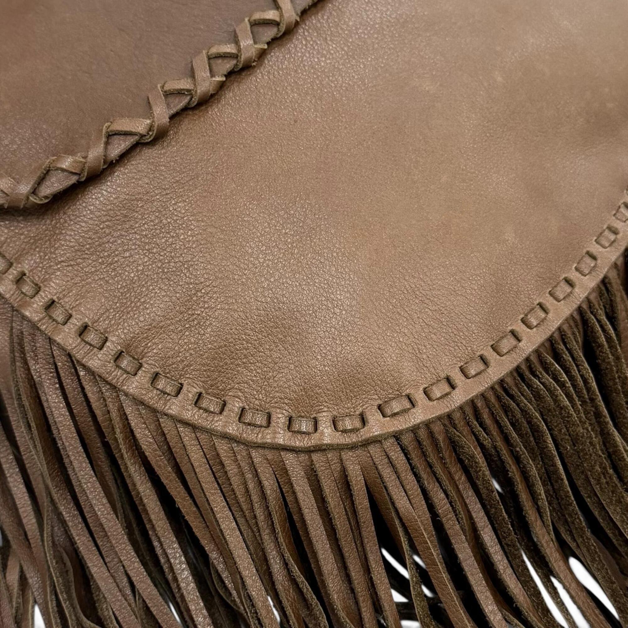 Ralph Lauren Brown Leather Shoulder Bag (Pre-Owned)