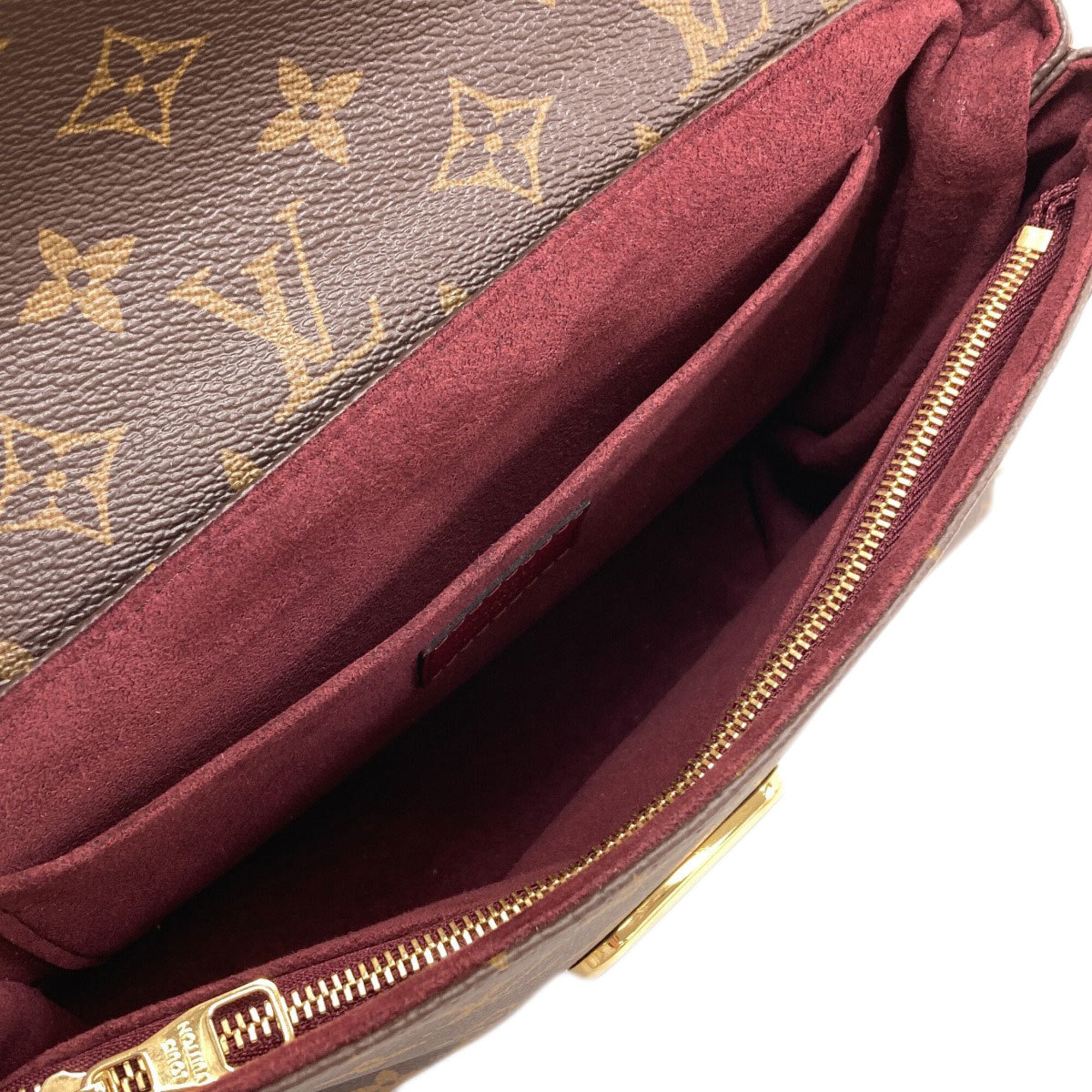 Louis Vuitton Bordeaux Monogram Monogram Canvas Shoulder Bag (Pre-Owned)