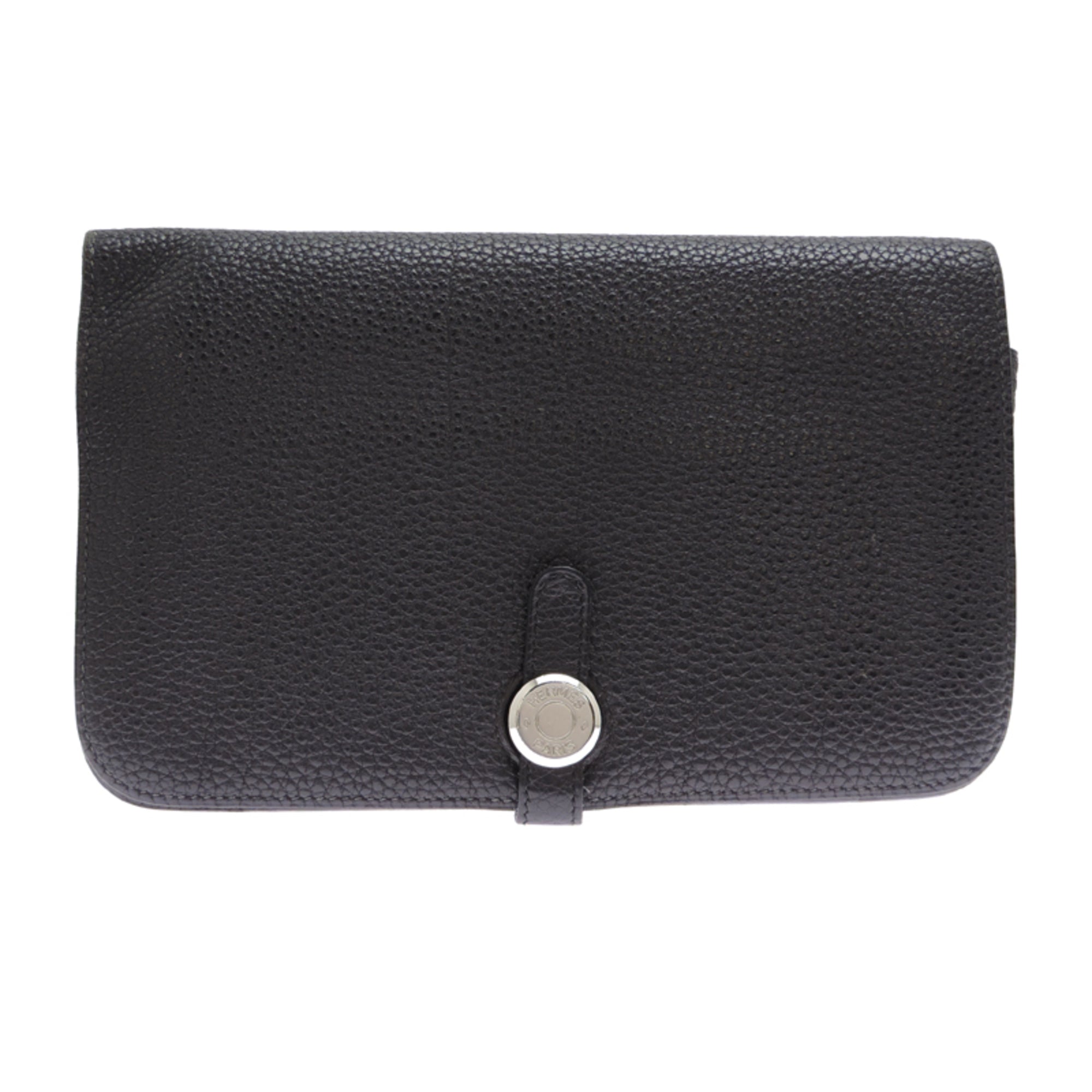 Hermes Black Long Wallet (Bi-Fold) (Pre-Owned)