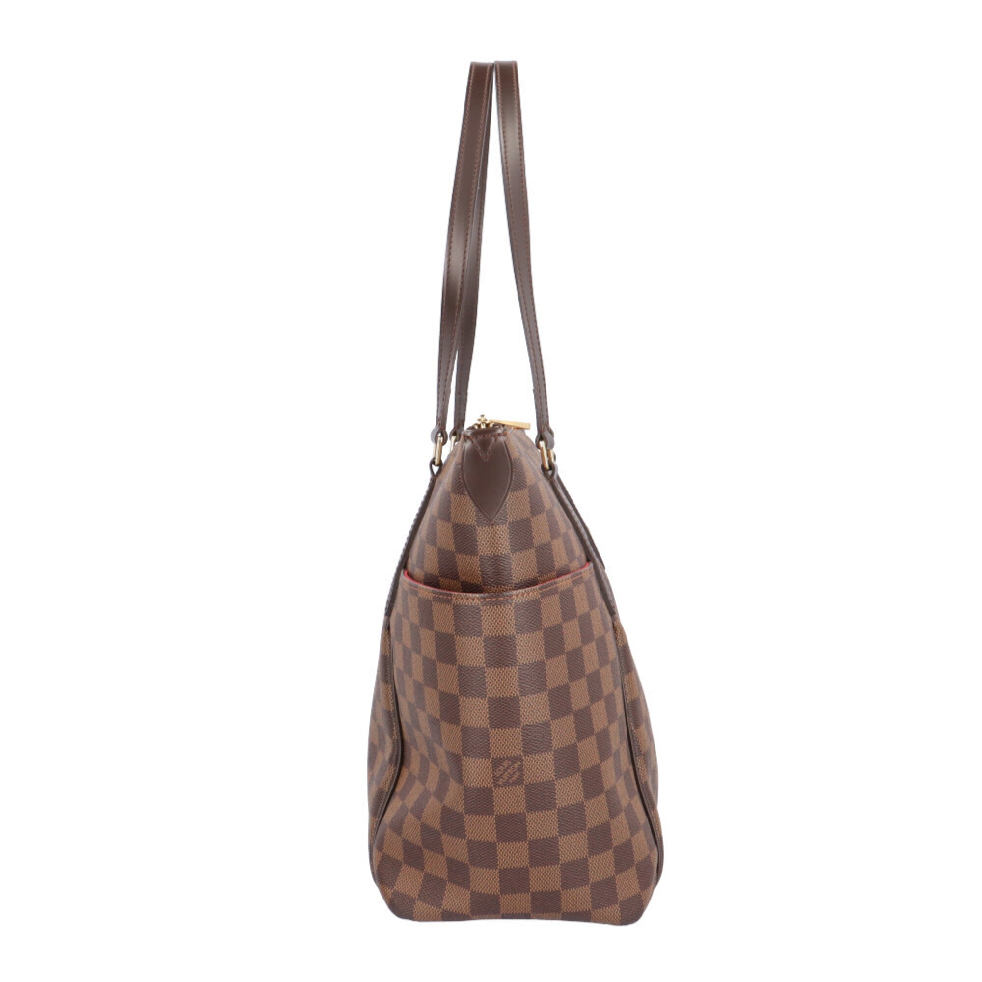 Louis Vuitton Damier Brown Damier Canvas Tote Bag (Pre-Owned)