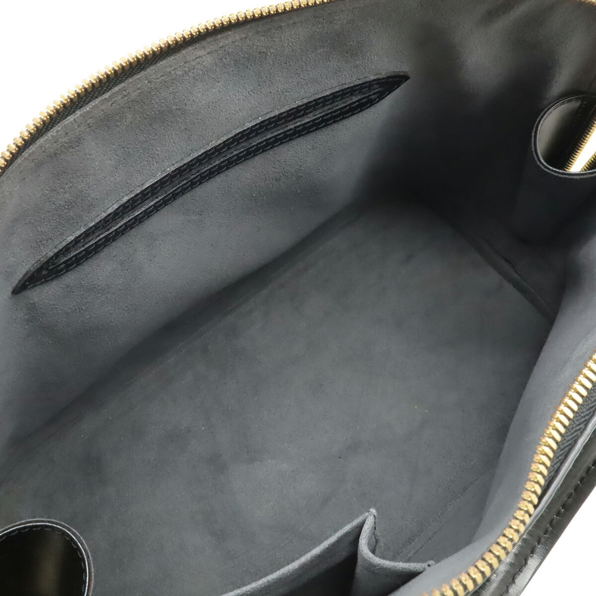 Louis Vuitton Black Noir Epi Leather Handbag (Pre-Owned)