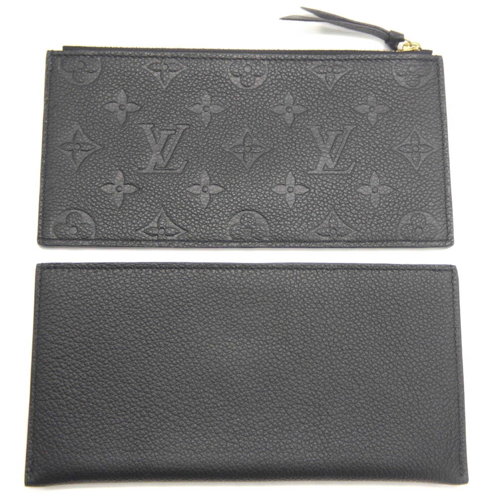 Louis Vuitton Black Monogram Noir Monogram Empreinte Clutch Bag Pouch Shoulder Bag (Pre-Owned)