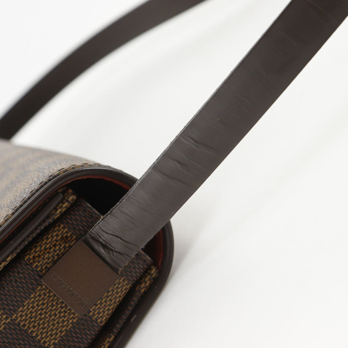Louis Vuitton Damier Brown Damier Canvas Shoulder Bag (Pre-Owned)