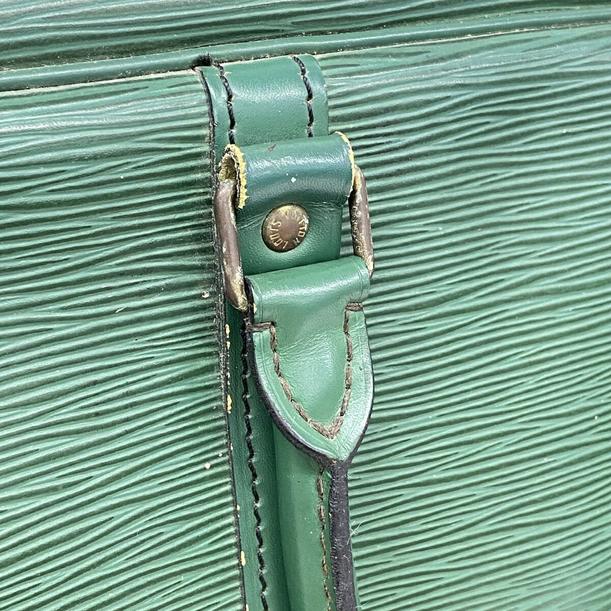 Louis Vuitton Borneo Green Briefcase (Pre-Owned)