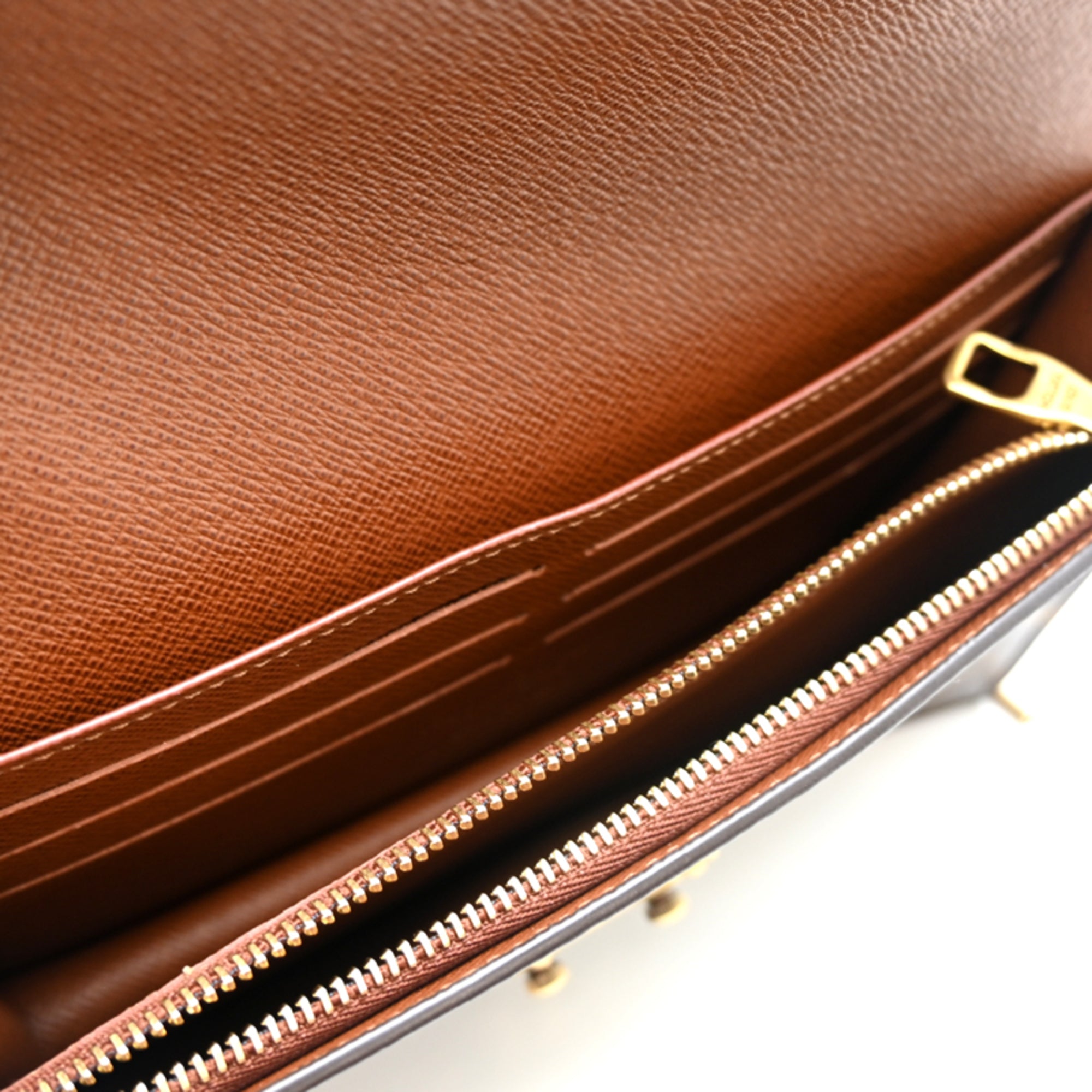 Louis Vuitton Brown Monogram Pouch (Pre-Owned)