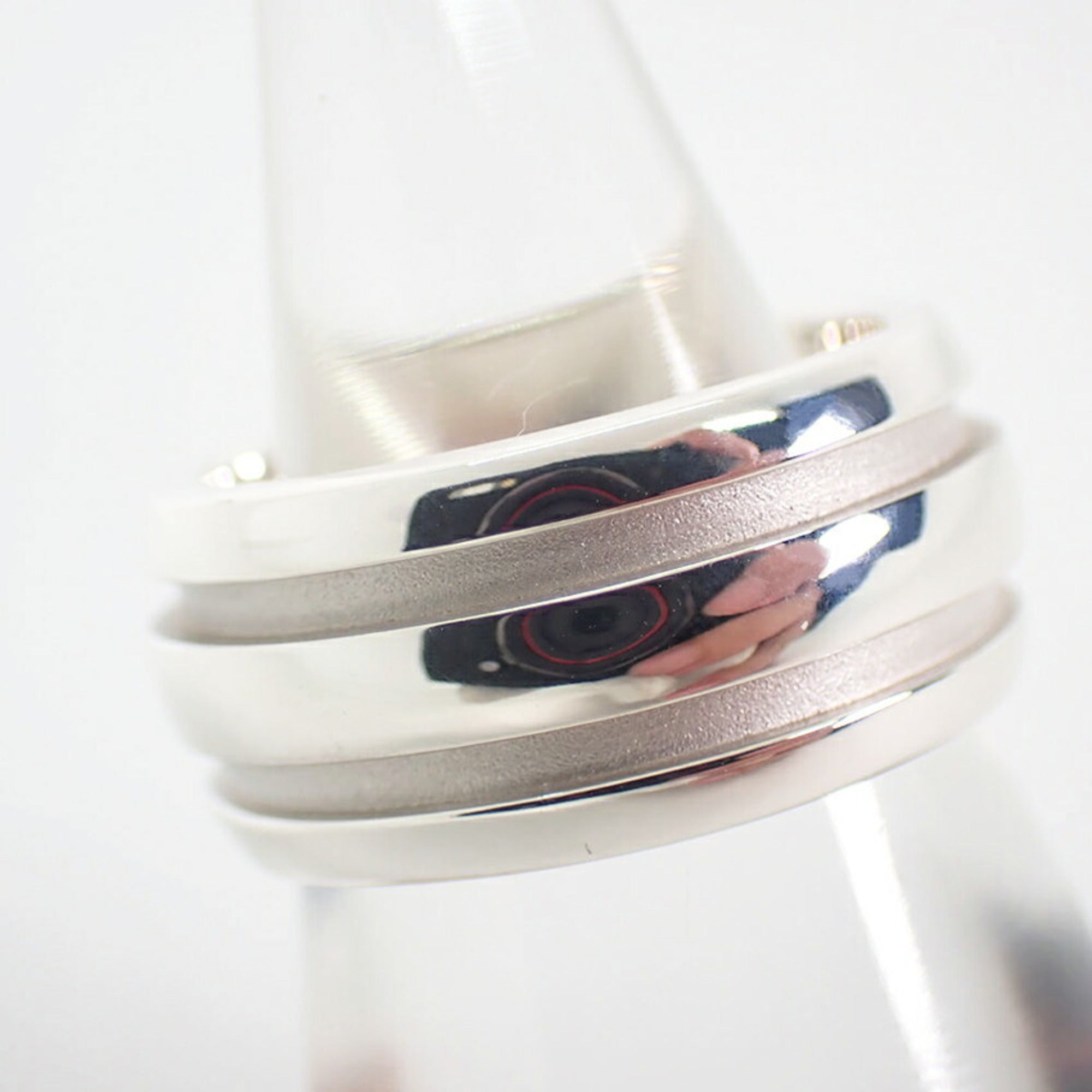 Tiffany Sterling Silver 925 Band Ring (Pre-Owned)