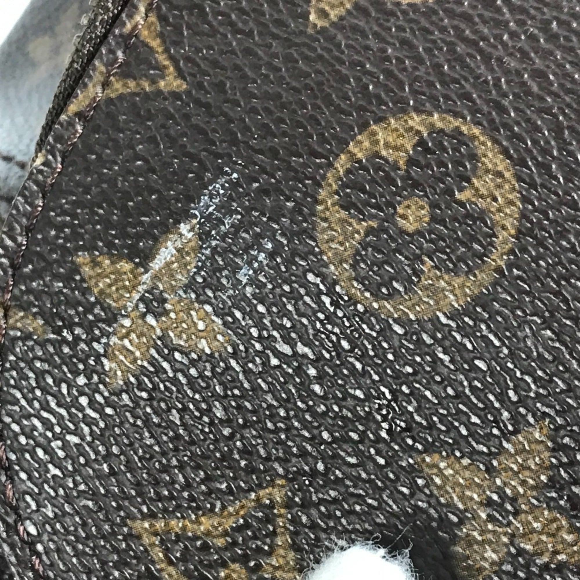 Louis Vuitton Brown Monogram Boston Bag Handbag Tote Bag (Pre-Owned)