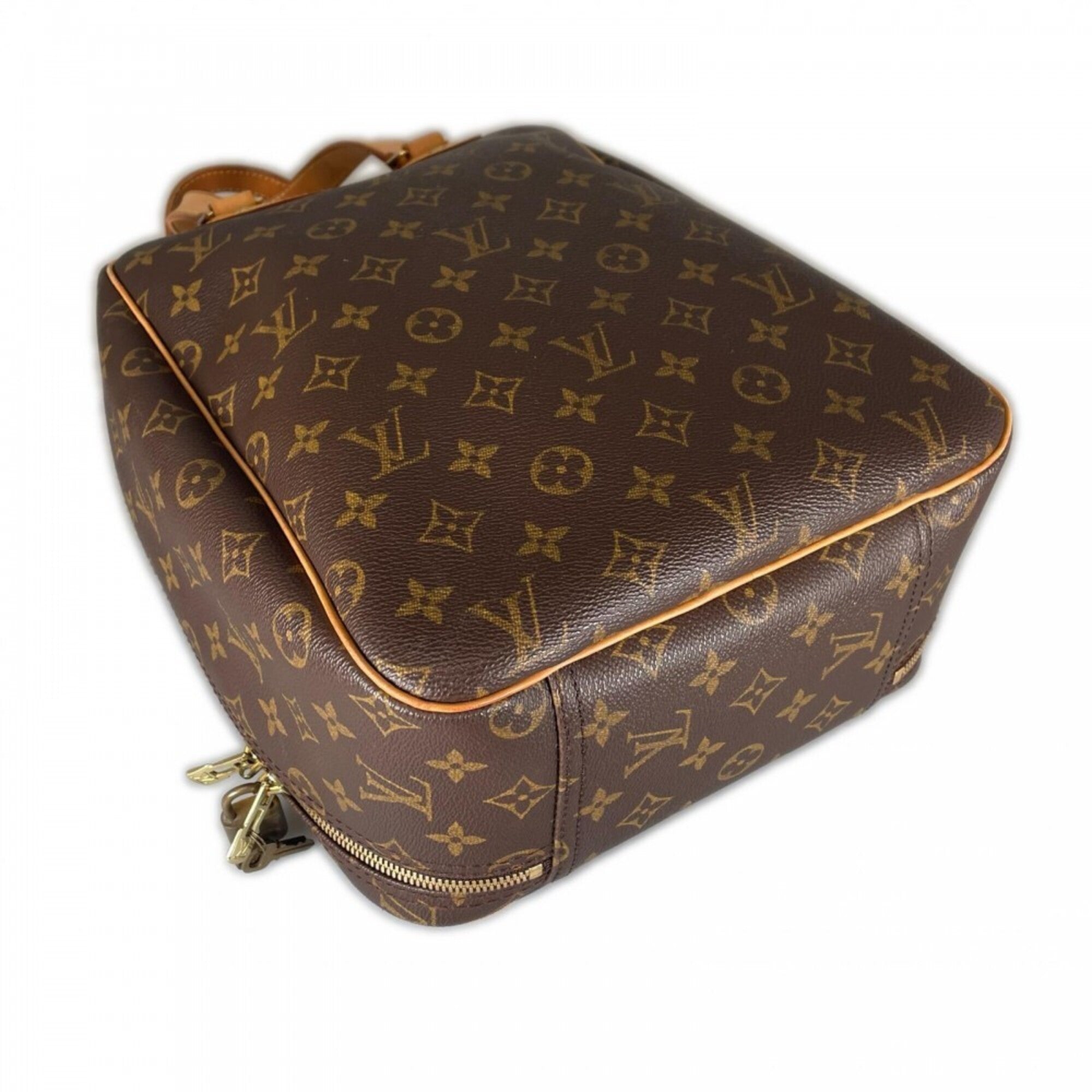 Louis Vuitton Brown Monogram White Monogram Handbag (Pre-Owned)